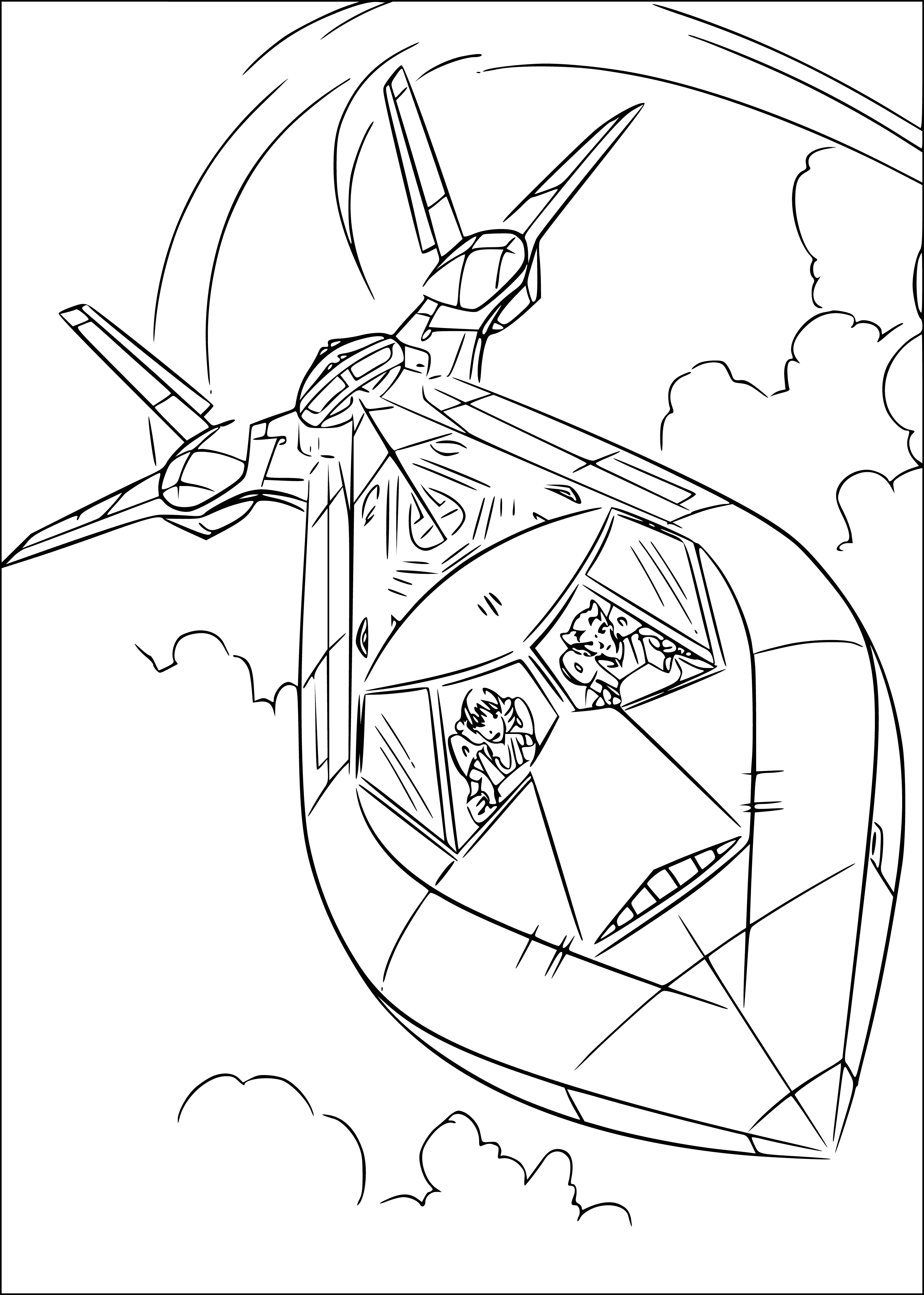 coloring page: The X-men use their powers to fight evil and protect humanity. Led by Prof. X, they train at the Xavier Institute to control their powers. X-men have a long history of defeating villains like Magneto & Dark Phoenix.