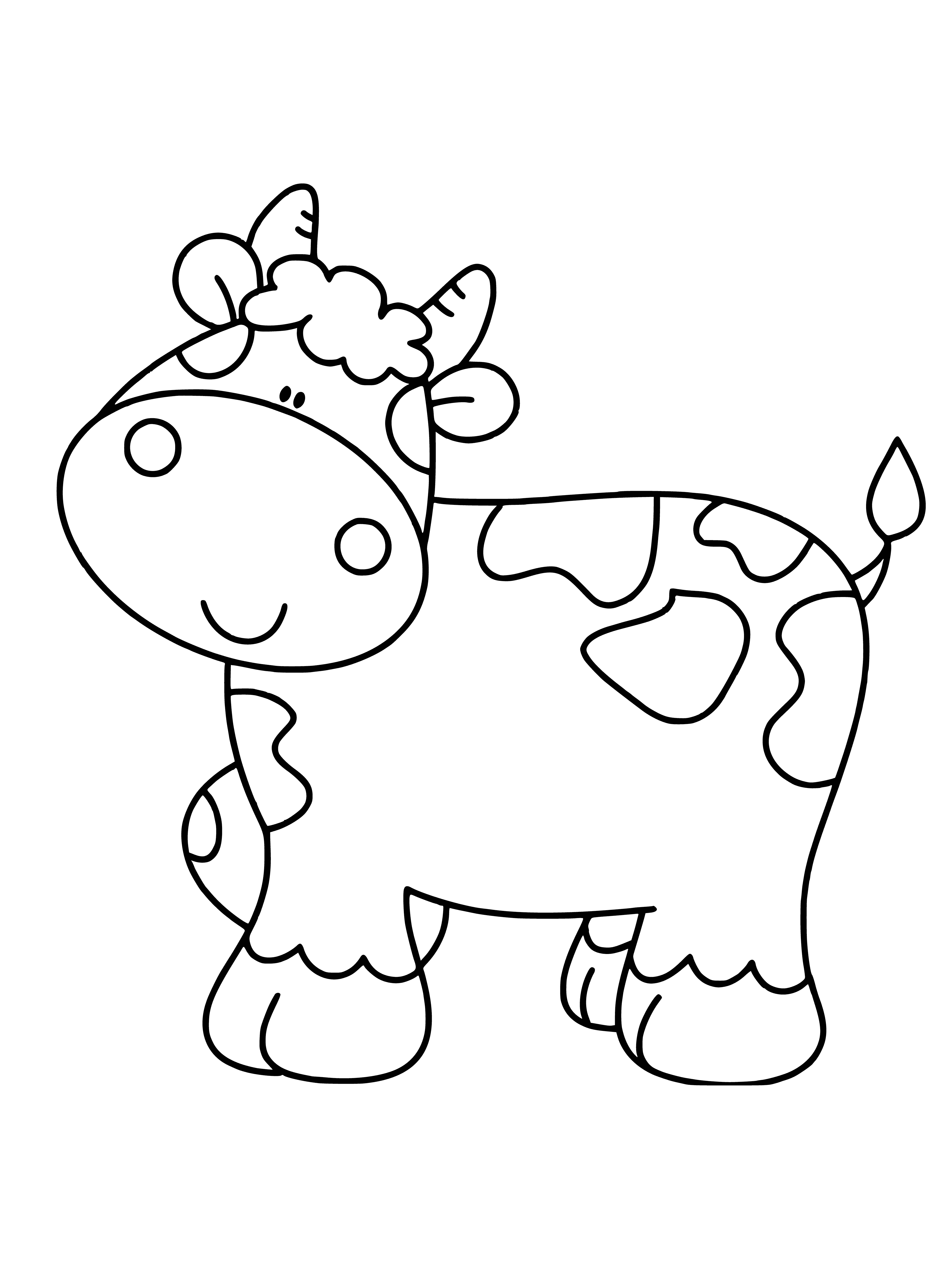 Распечатать коровку раскраску. Раскраска корова. Корова раскраска для детей. Корова раскраска для малышей. Коровка. Раскраска.