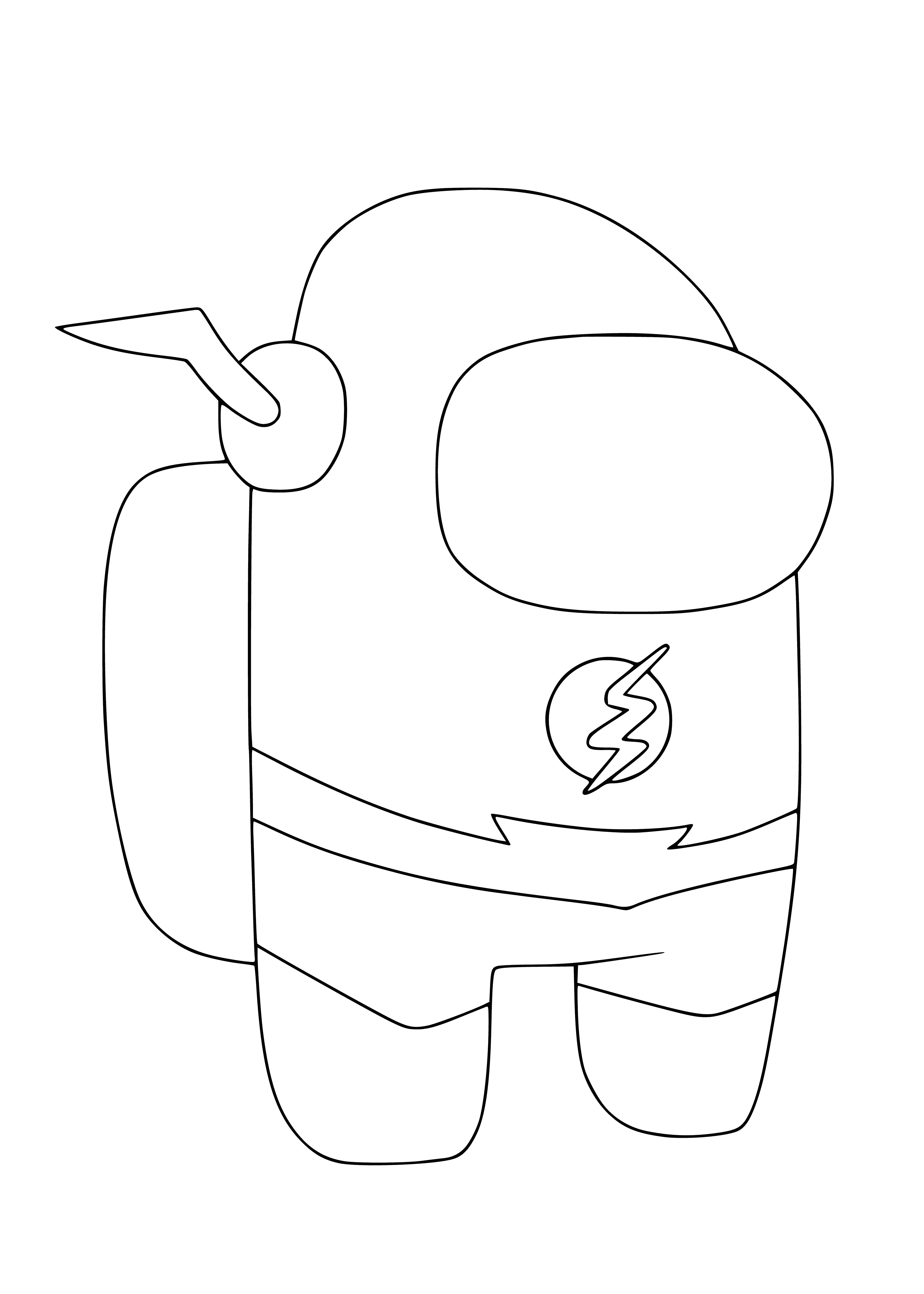 among As coloring page