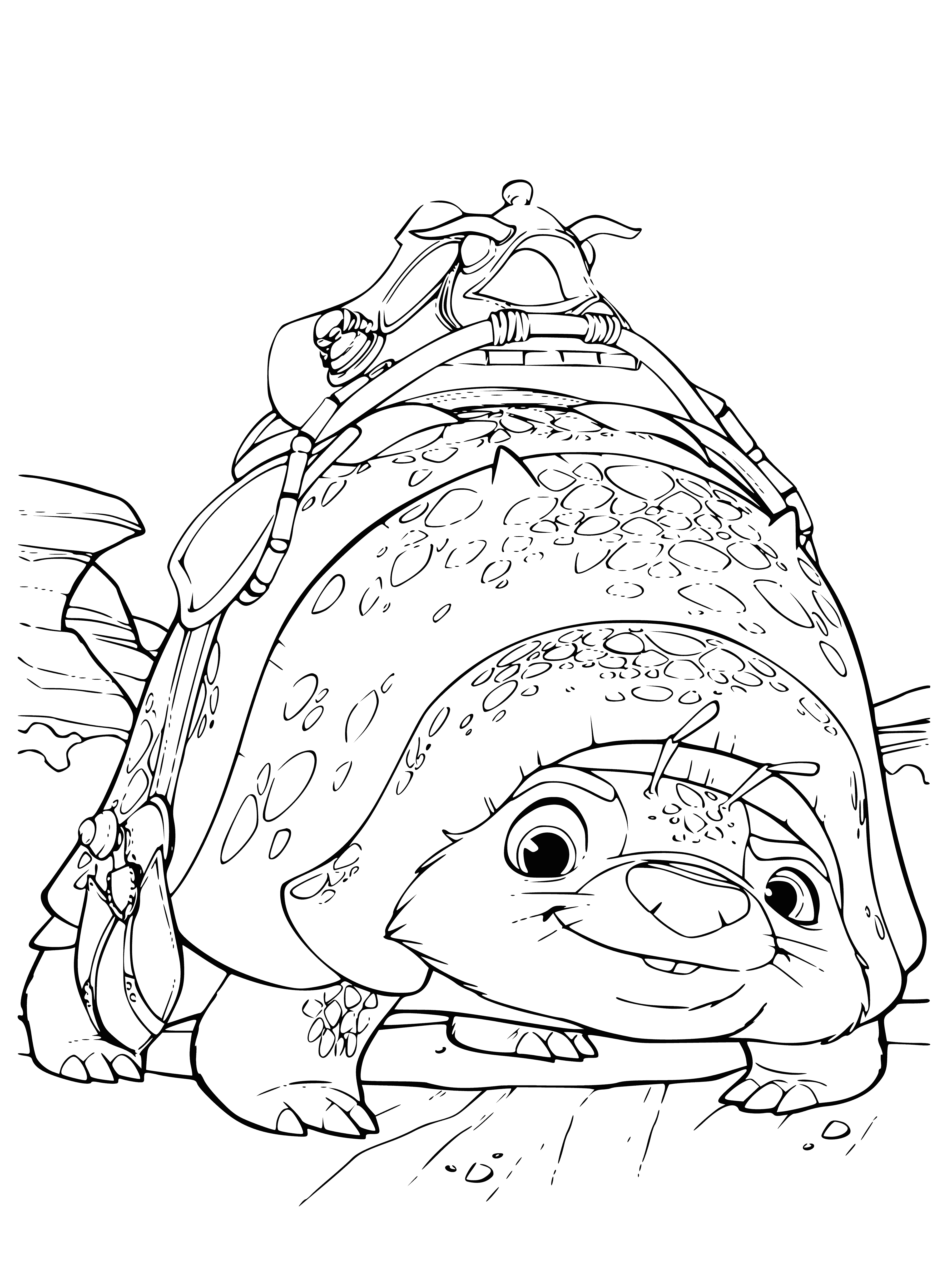 Here Here coloring page