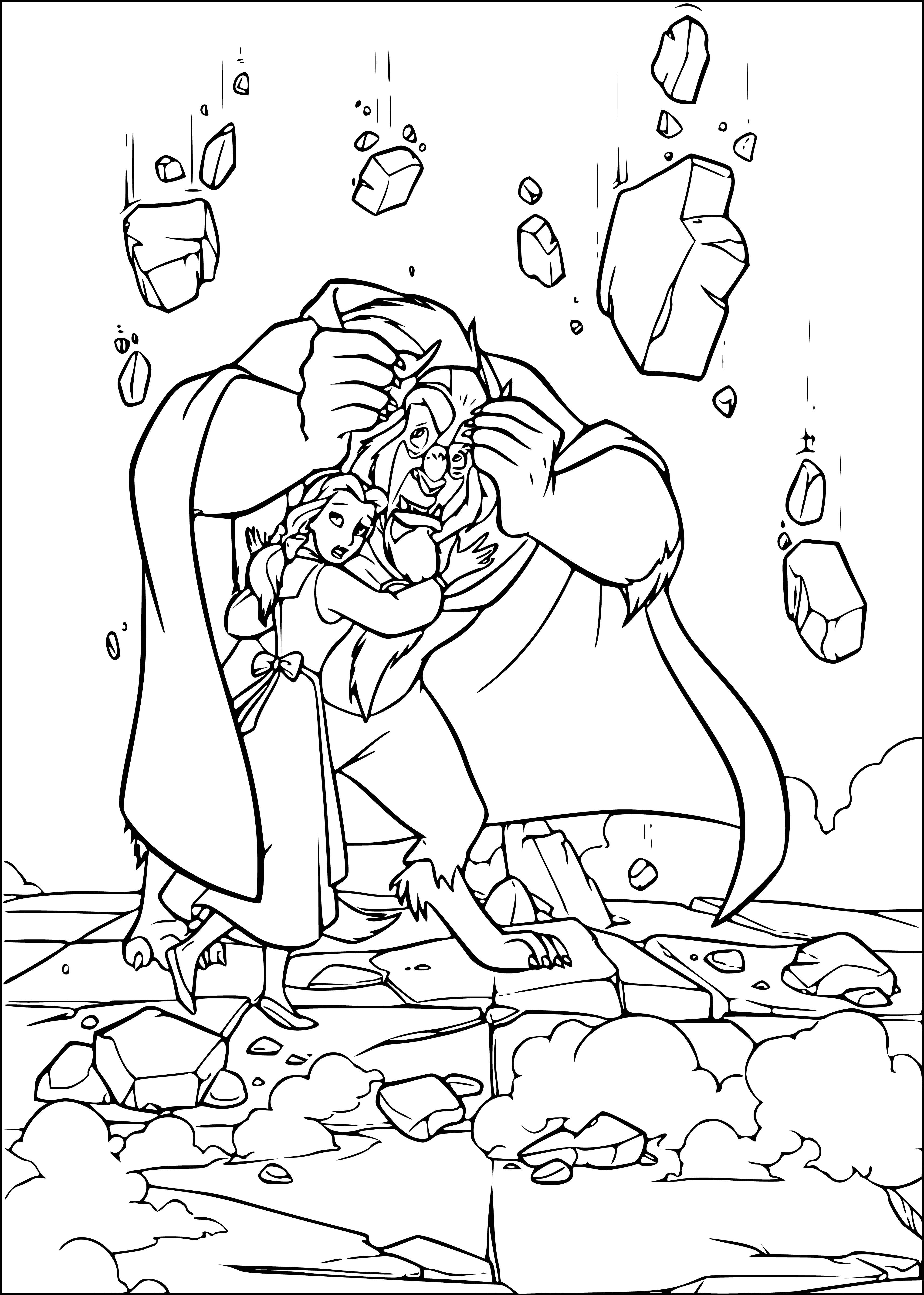 The organ is raging coloring page
