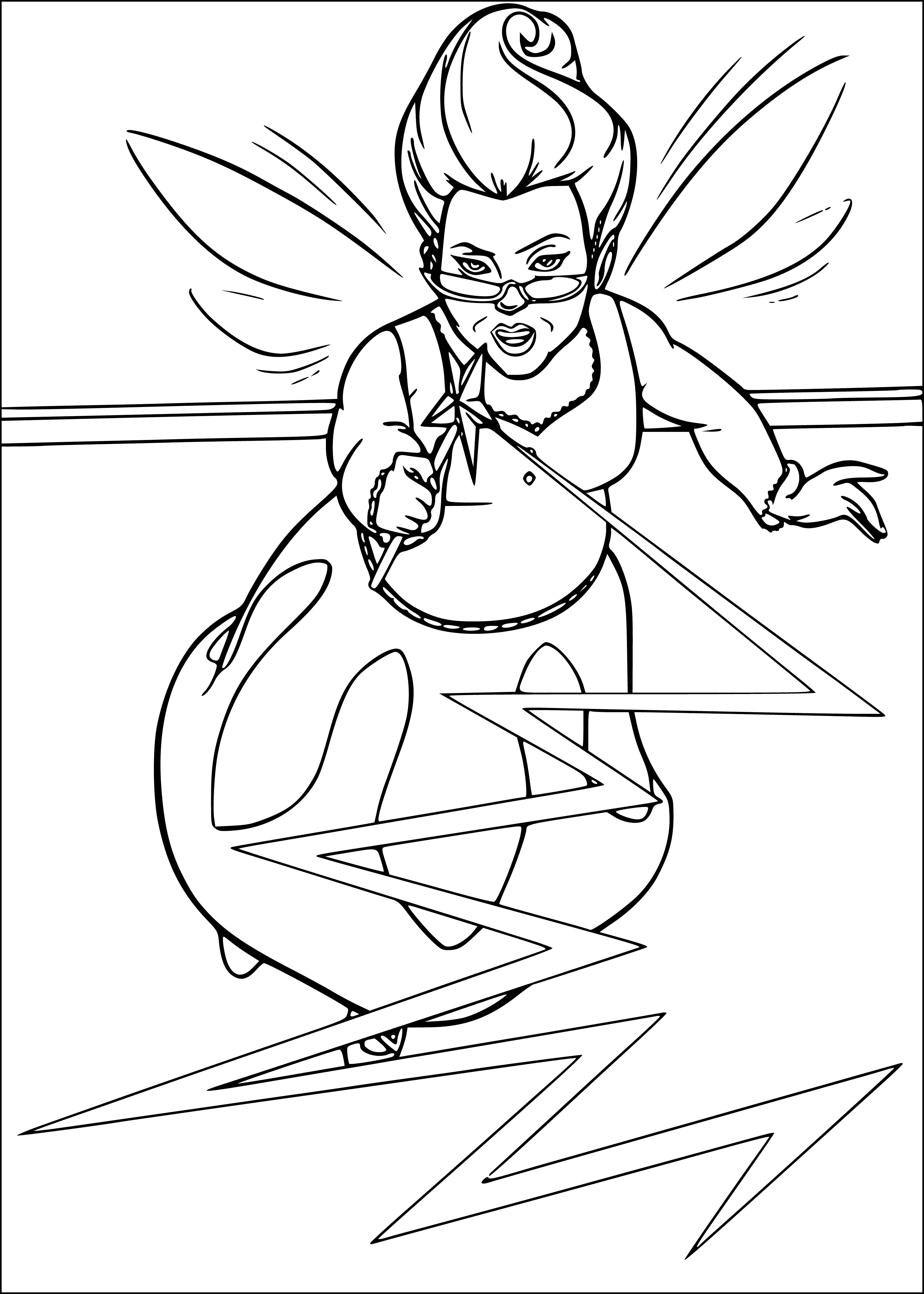 The last spell coloring page