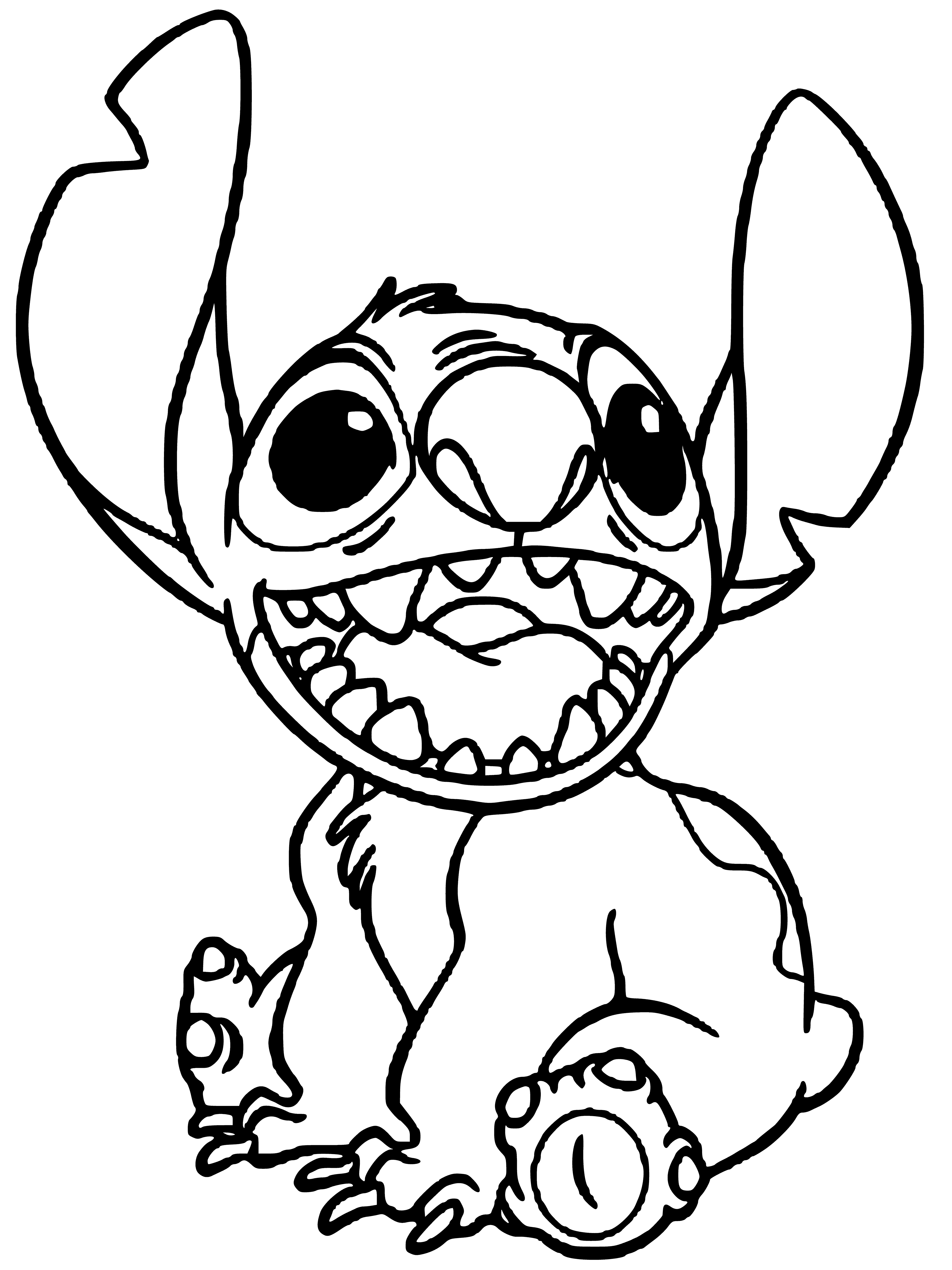 Contact coloring page