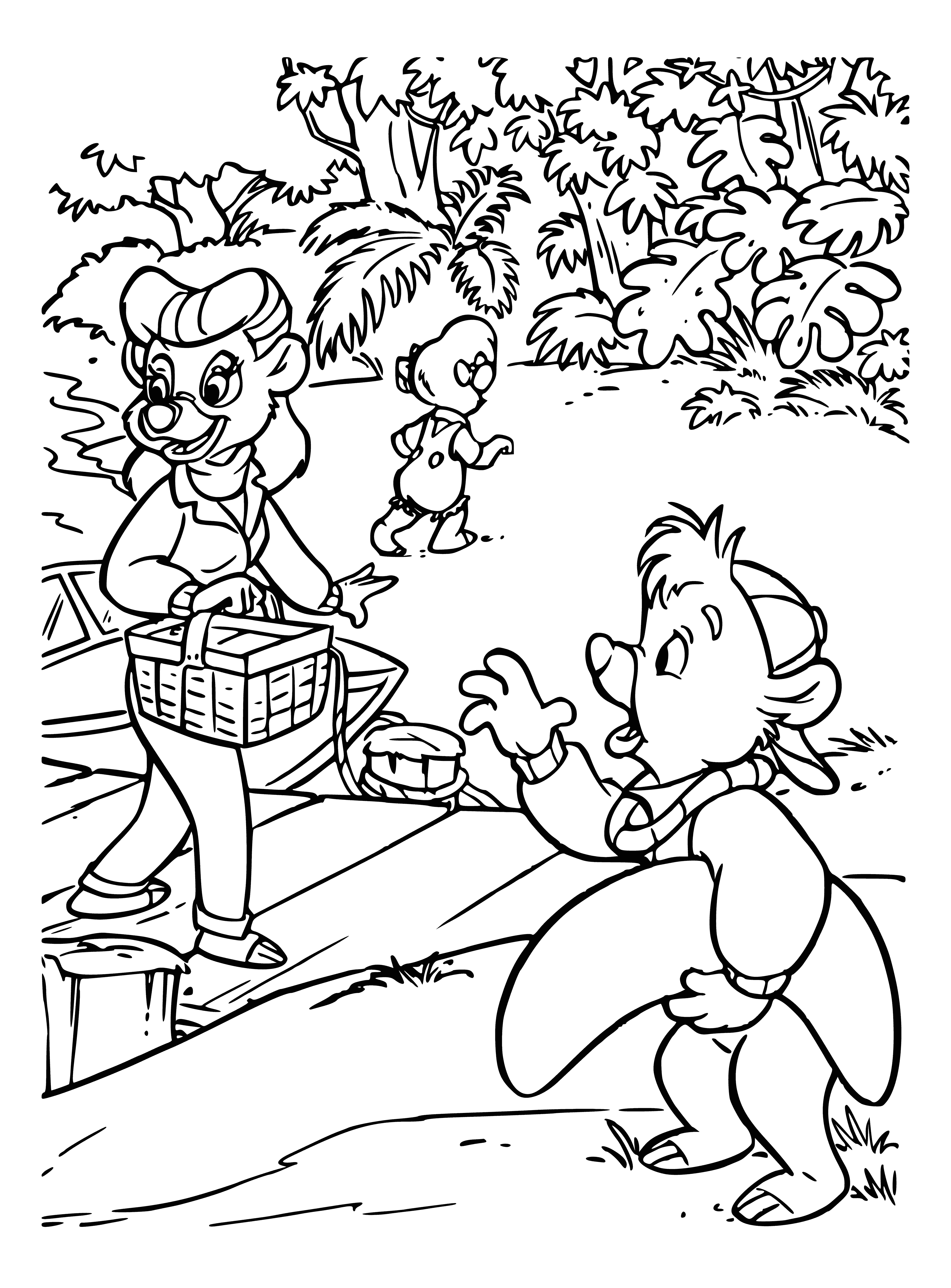 All are unloaded coloring page