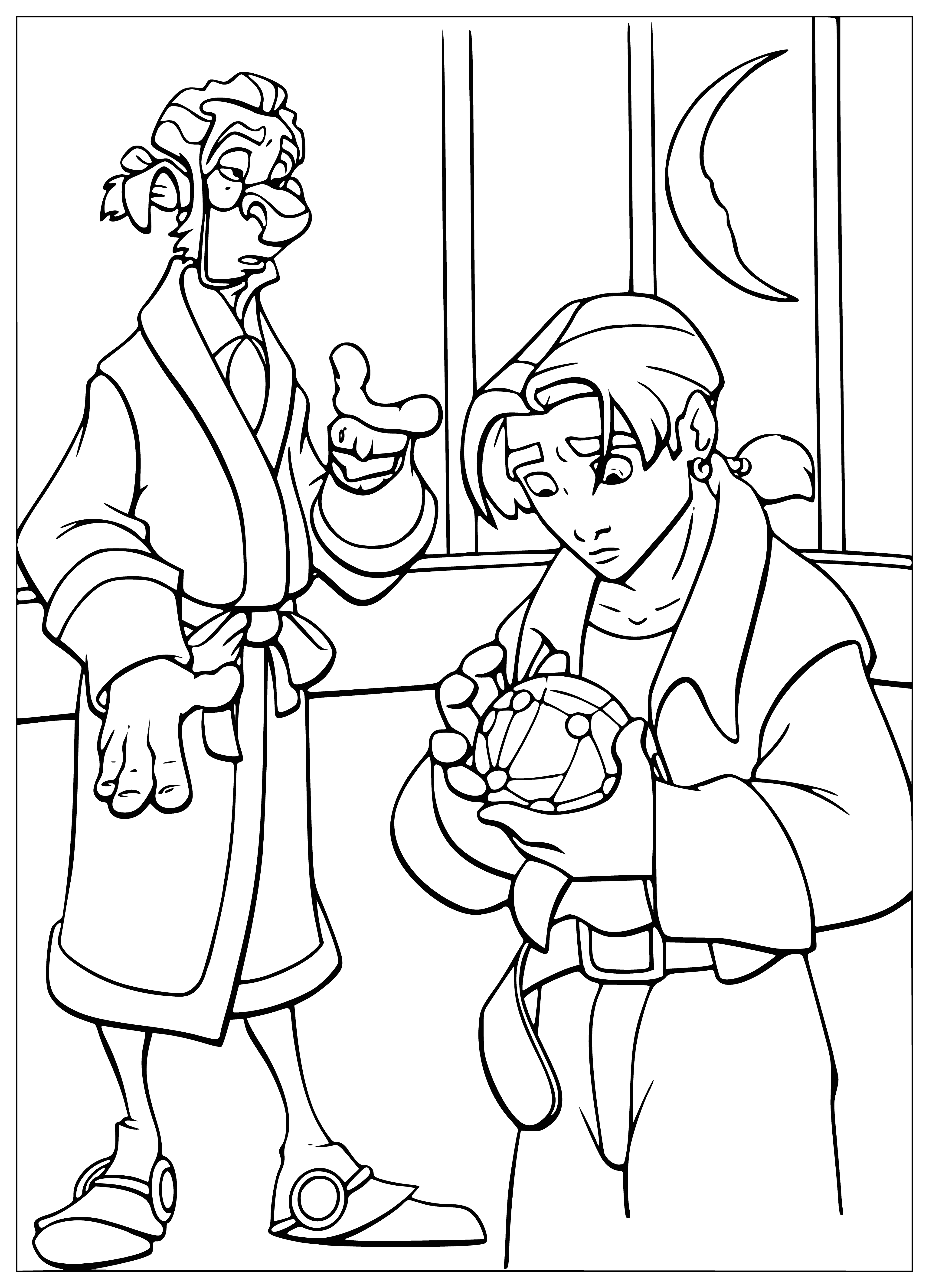 Dr. Livesey coloring page