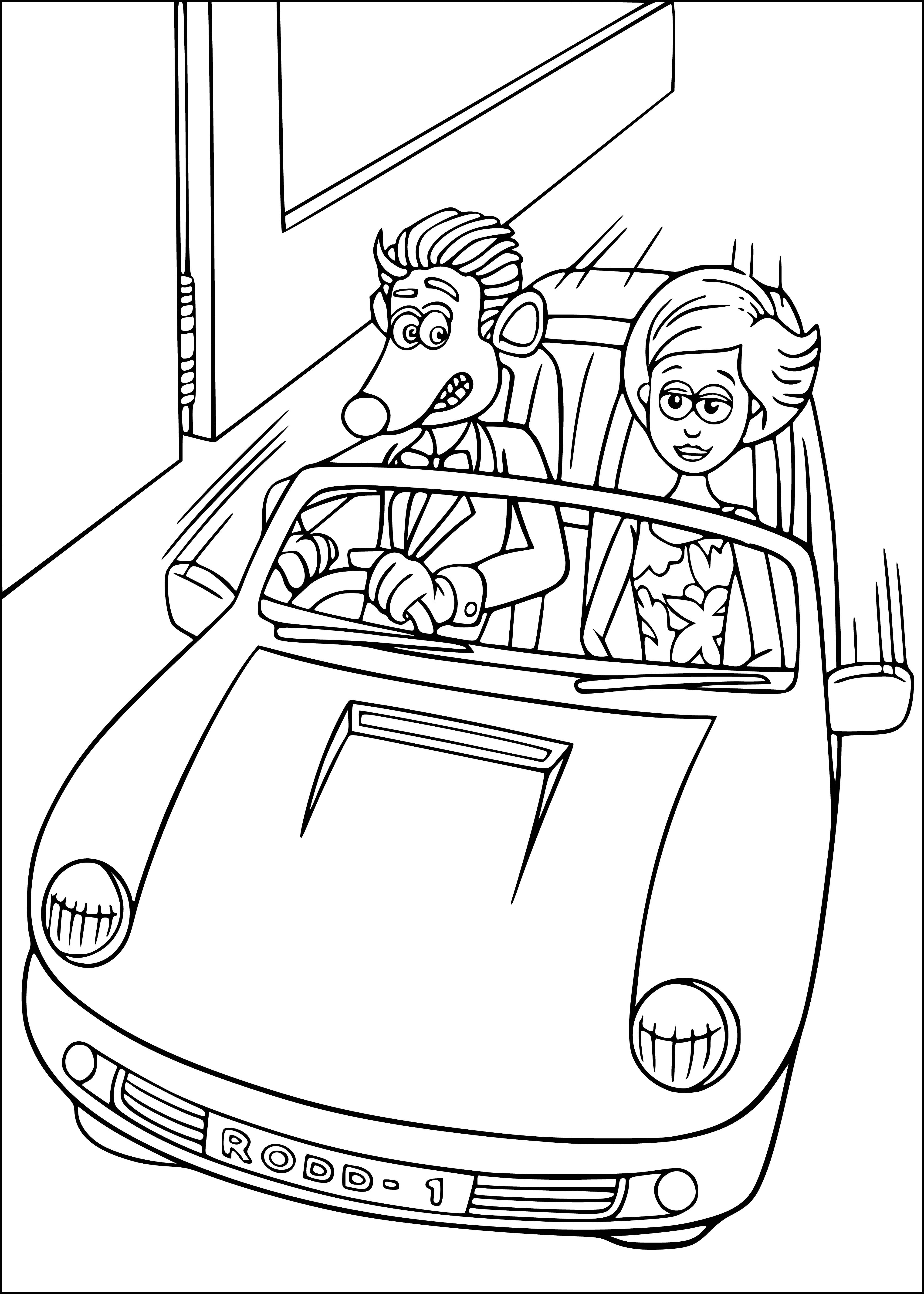 Roddy St. James coloring page