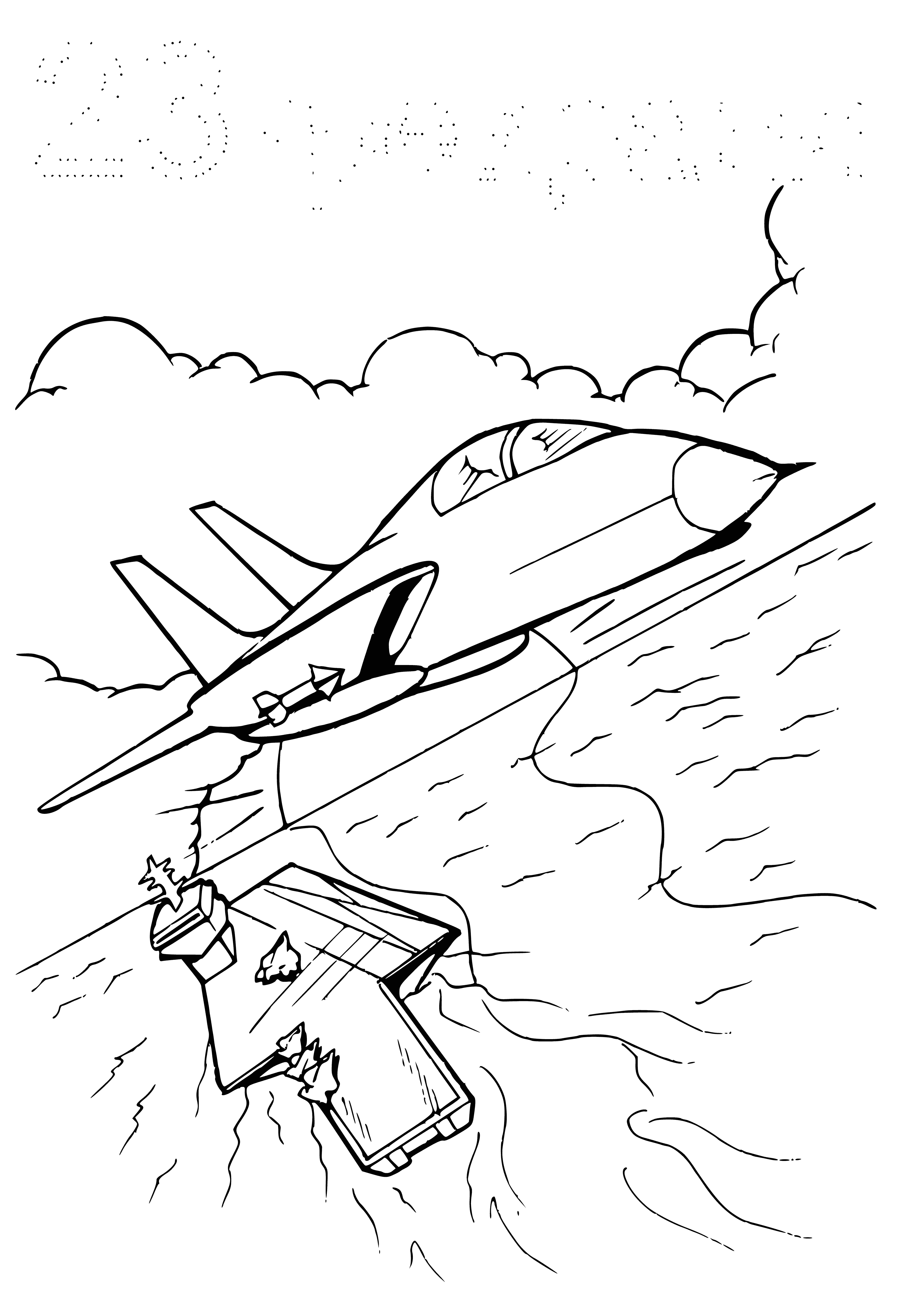 Defender of the Fatherland Day coloring page