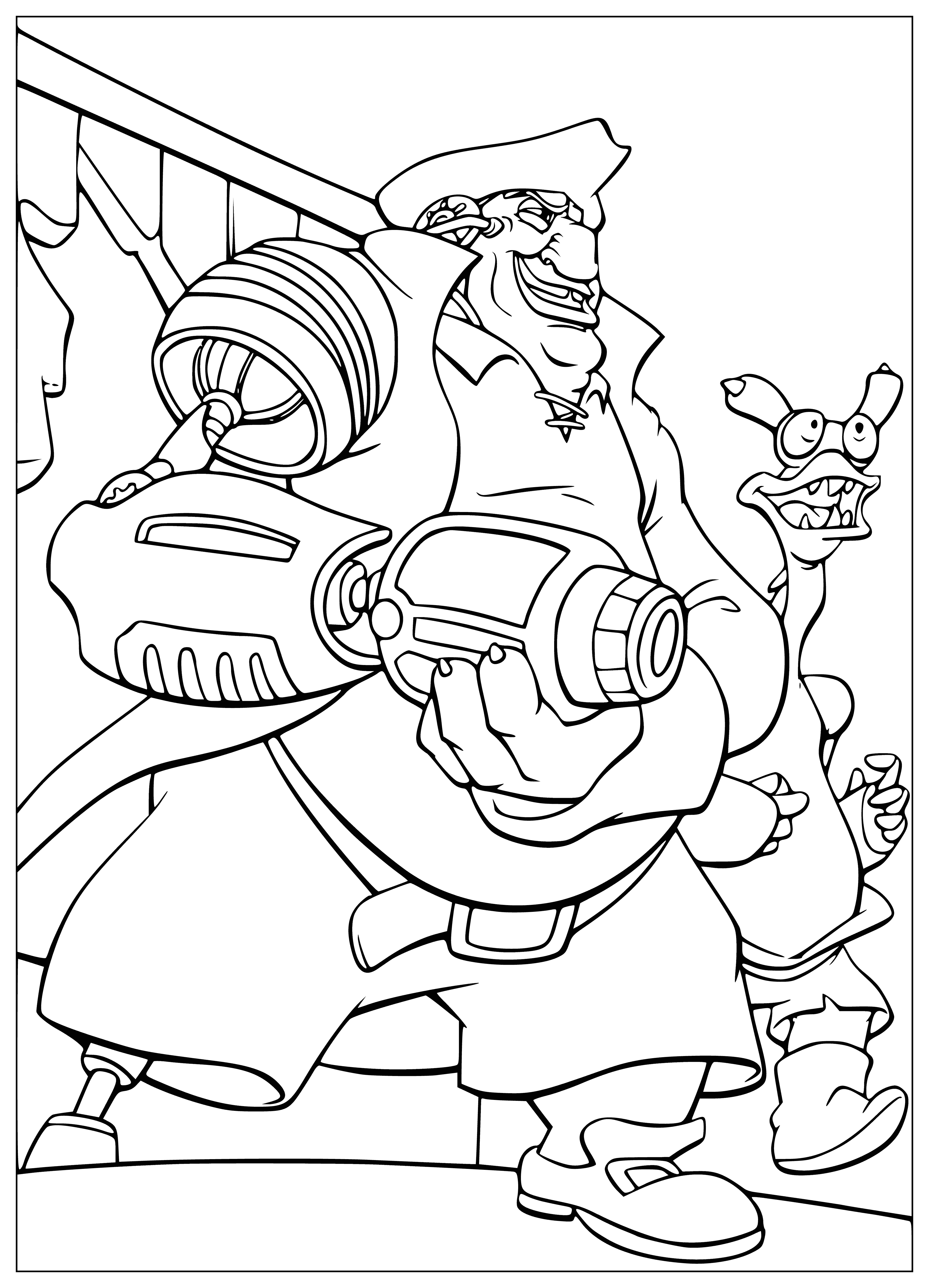 Silver coloring page