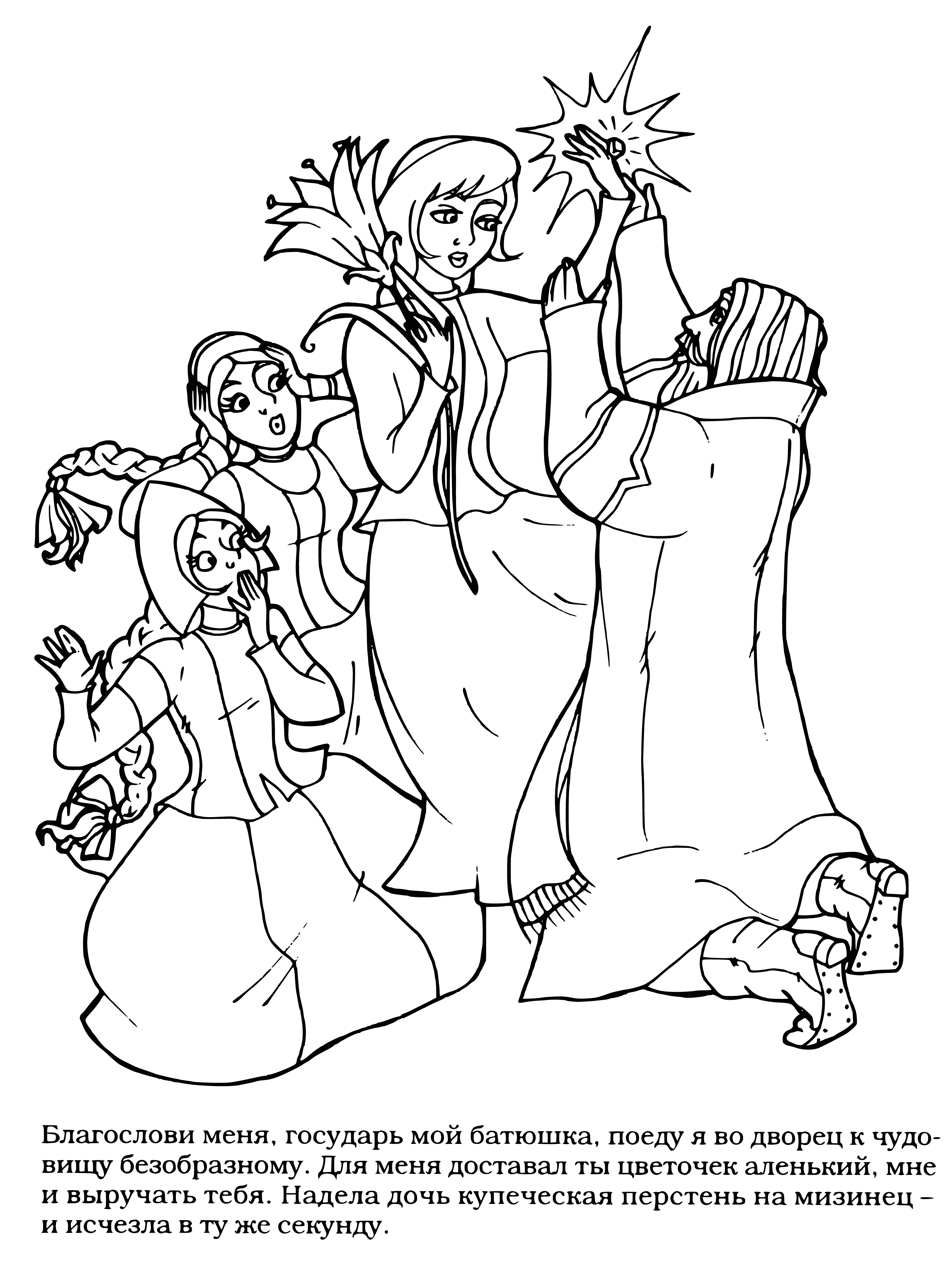 I will go! coloring page