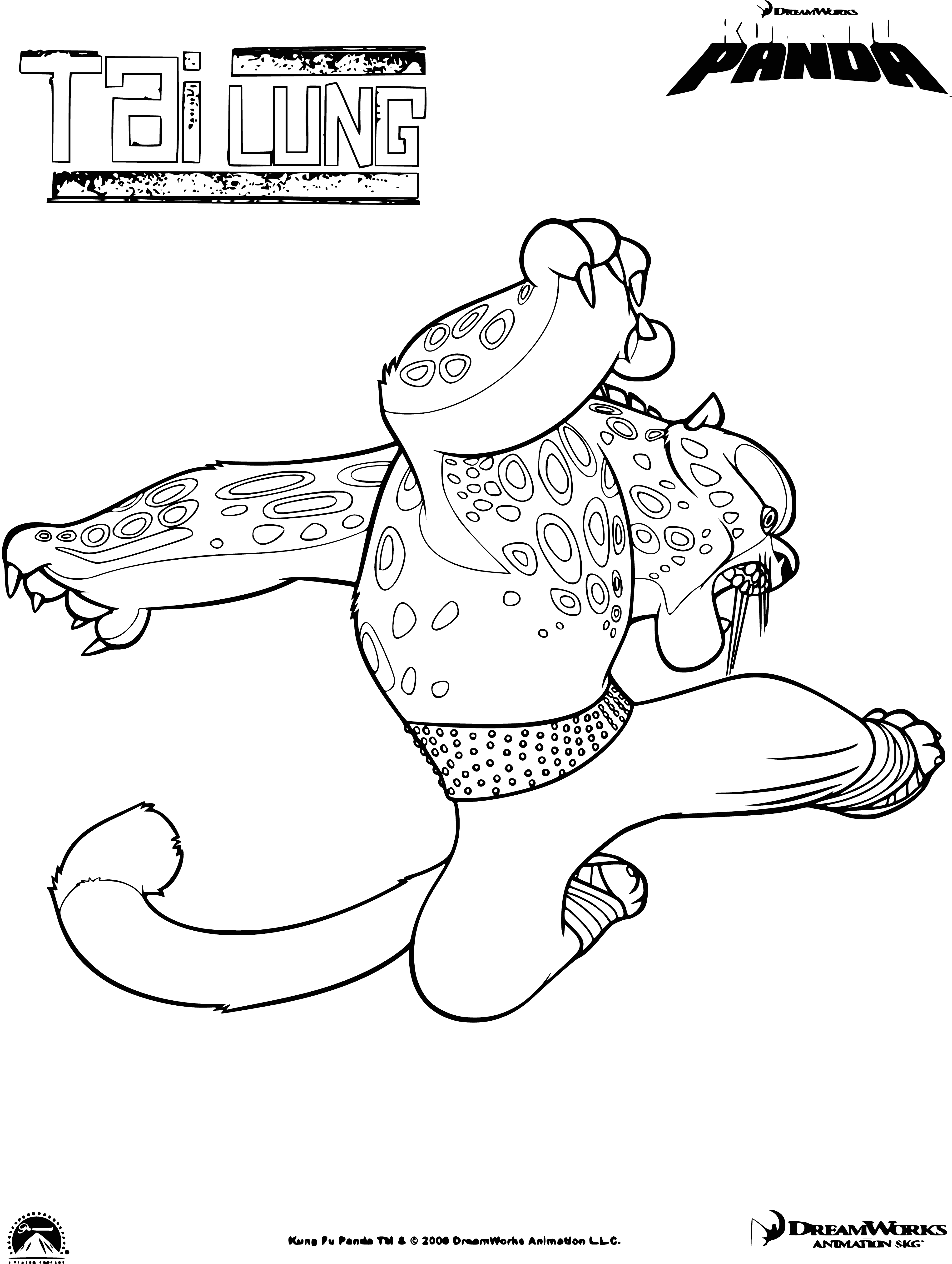 Thai Lung coloring page