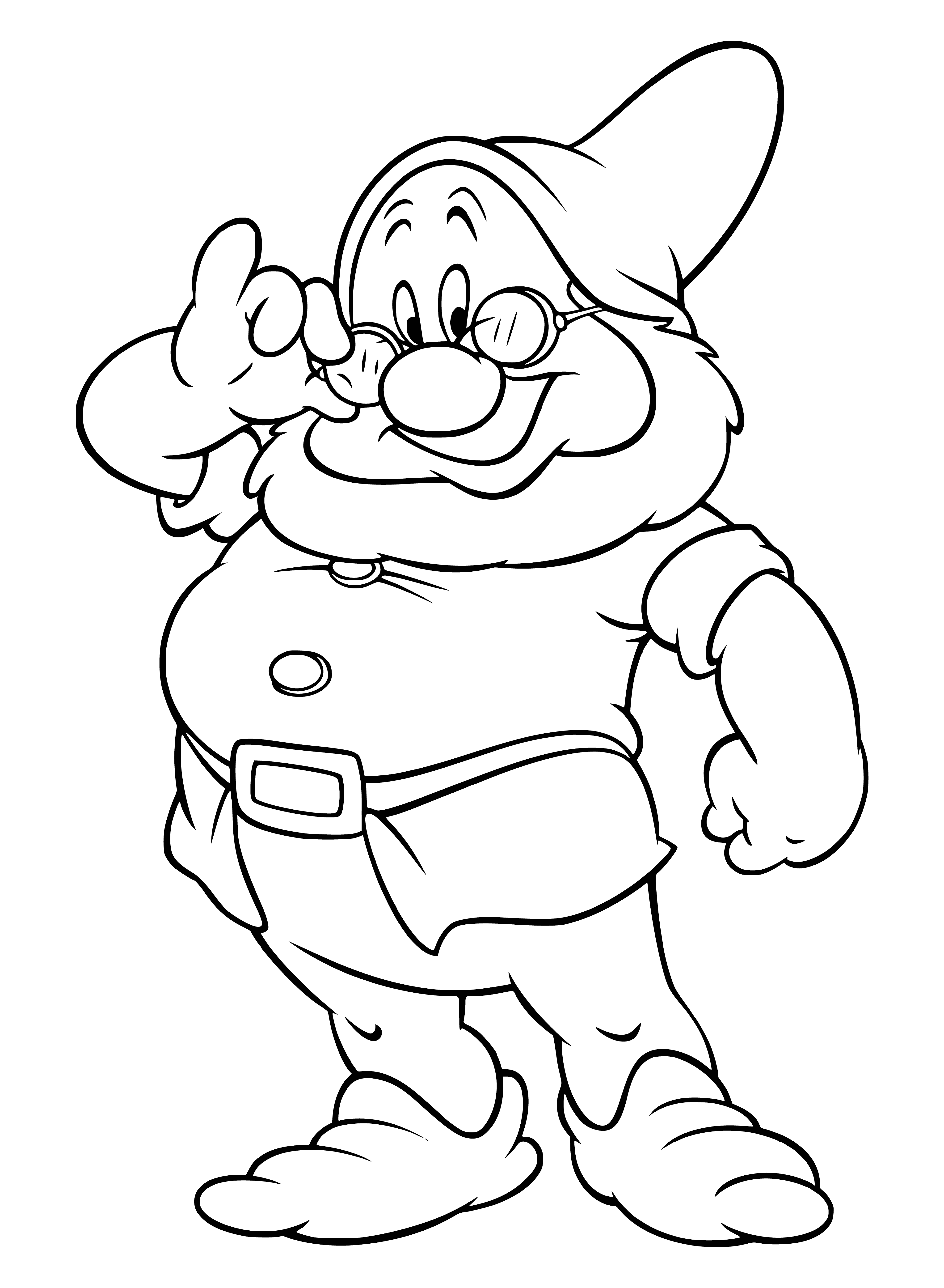 Gnome Doc coloring page