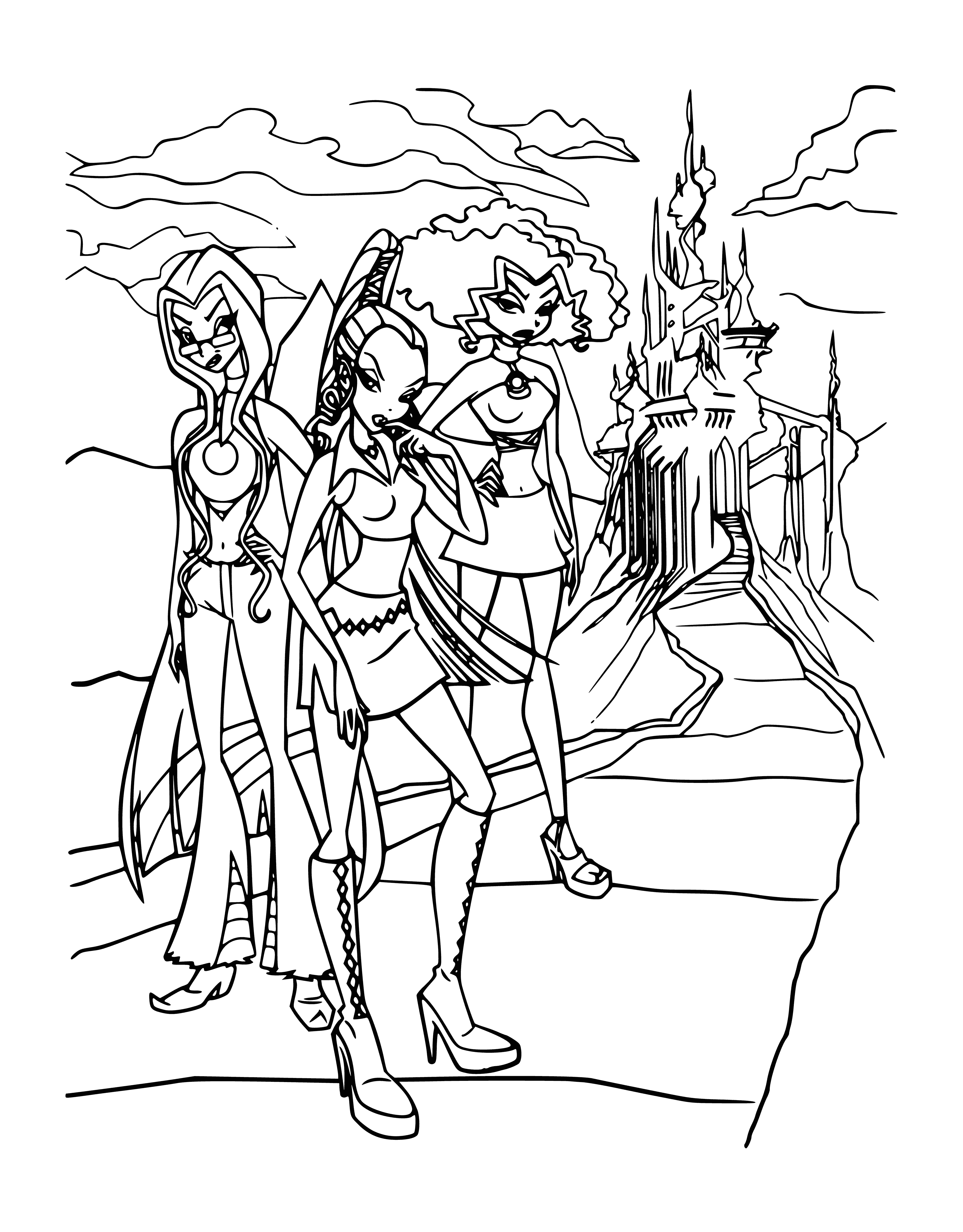 Malen Trix von Winx Club