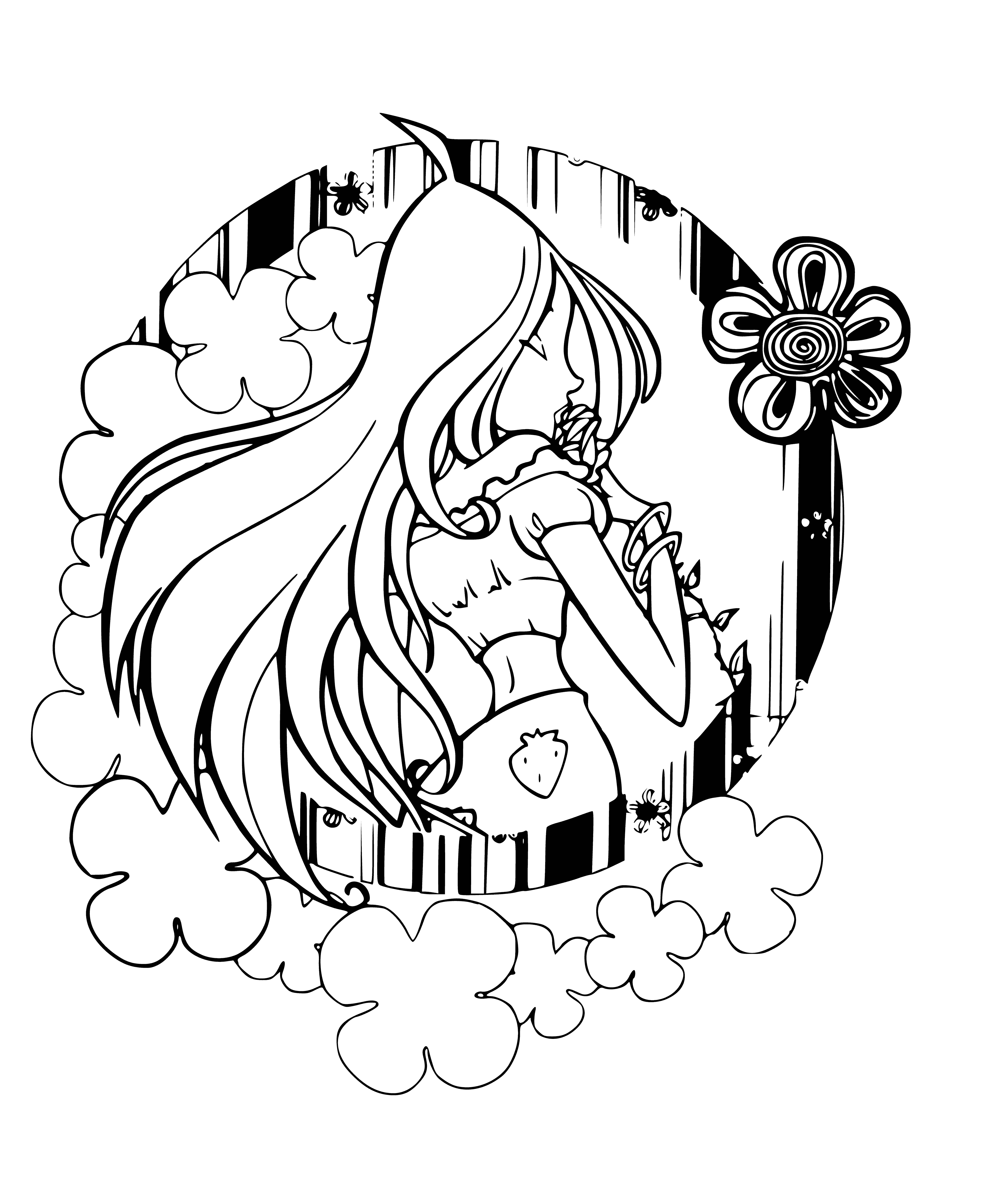 Imagem colorida do Winx Flora Club