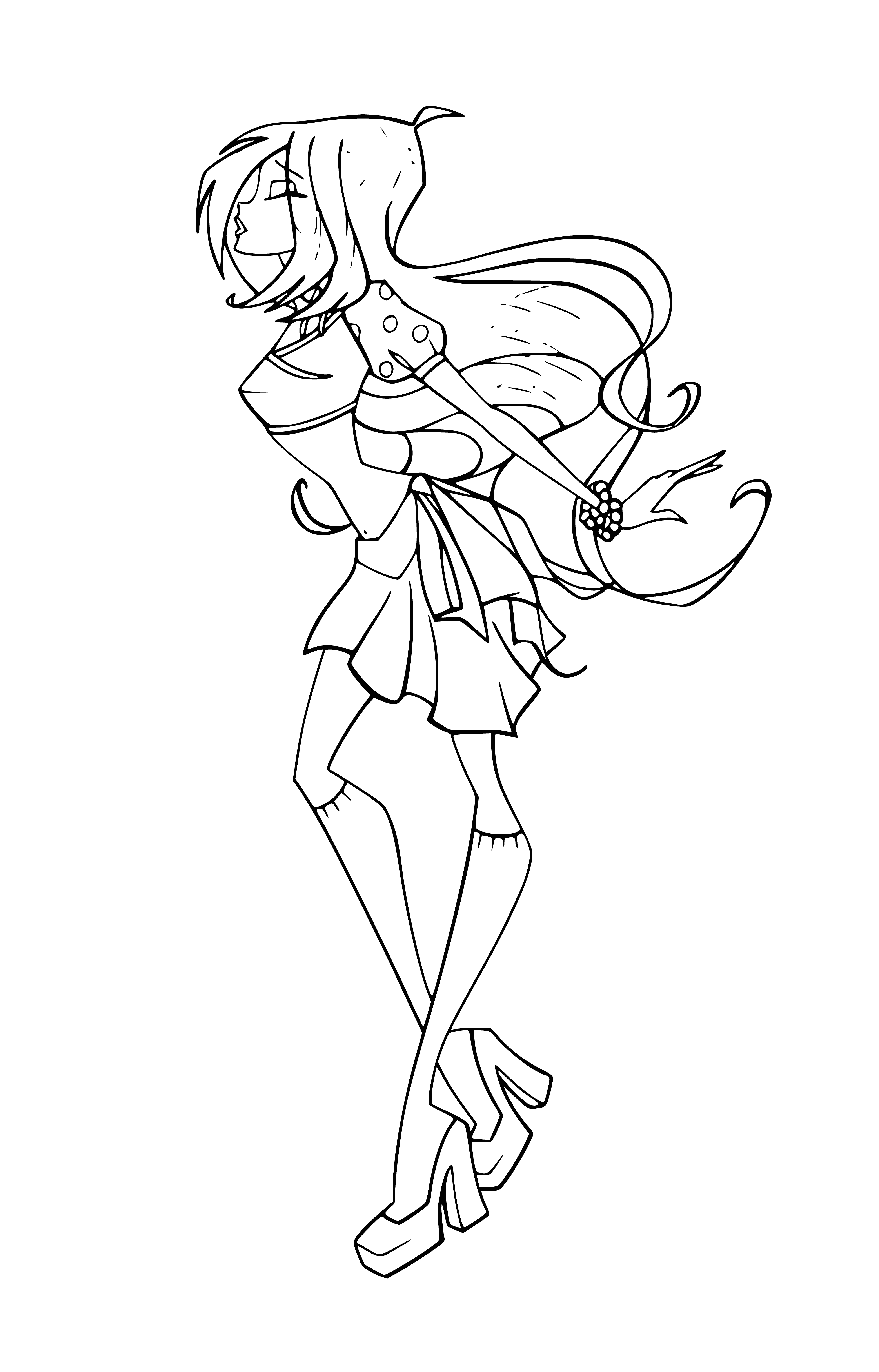 La fata del Winx Club in colorazione
