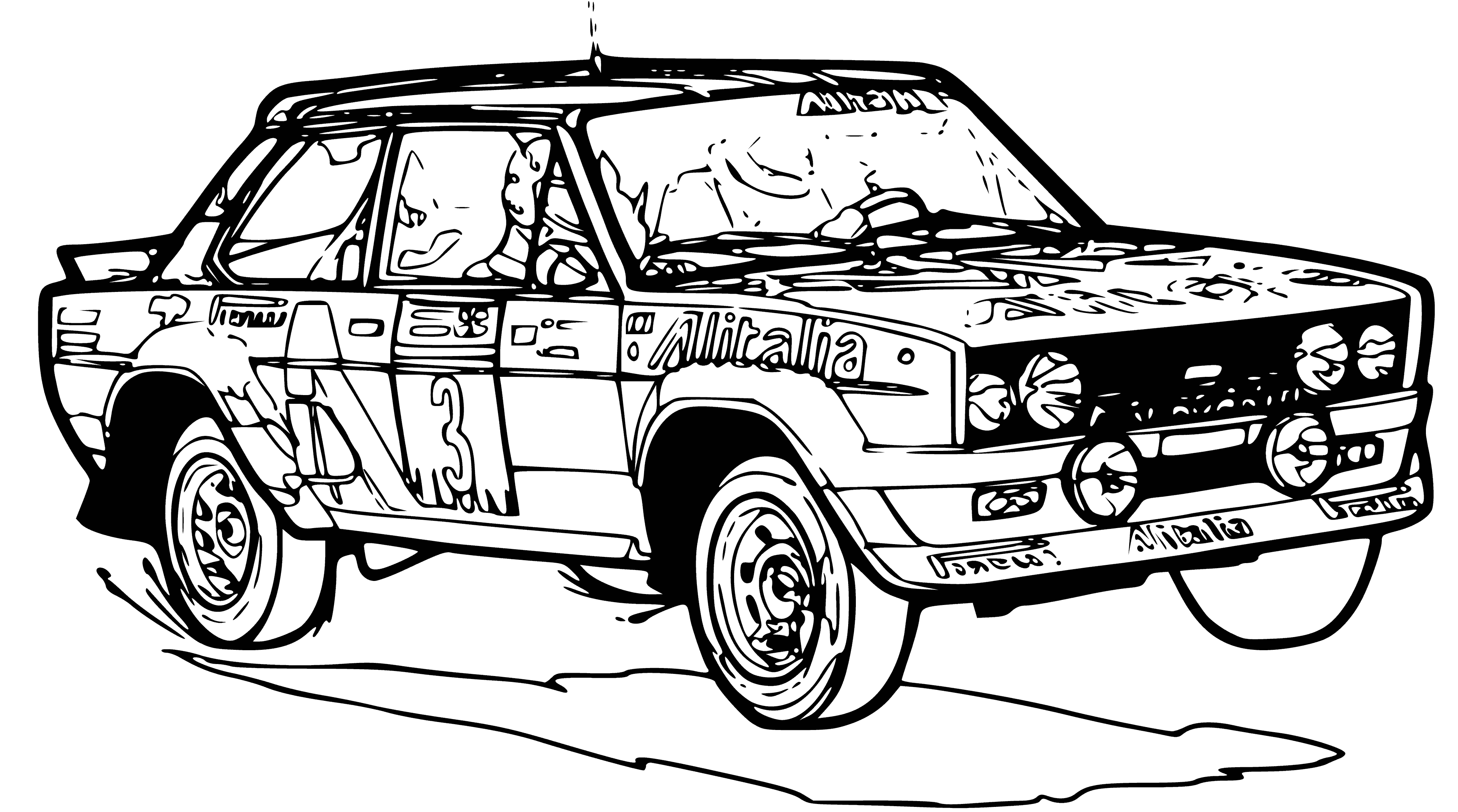 1980 coloring page