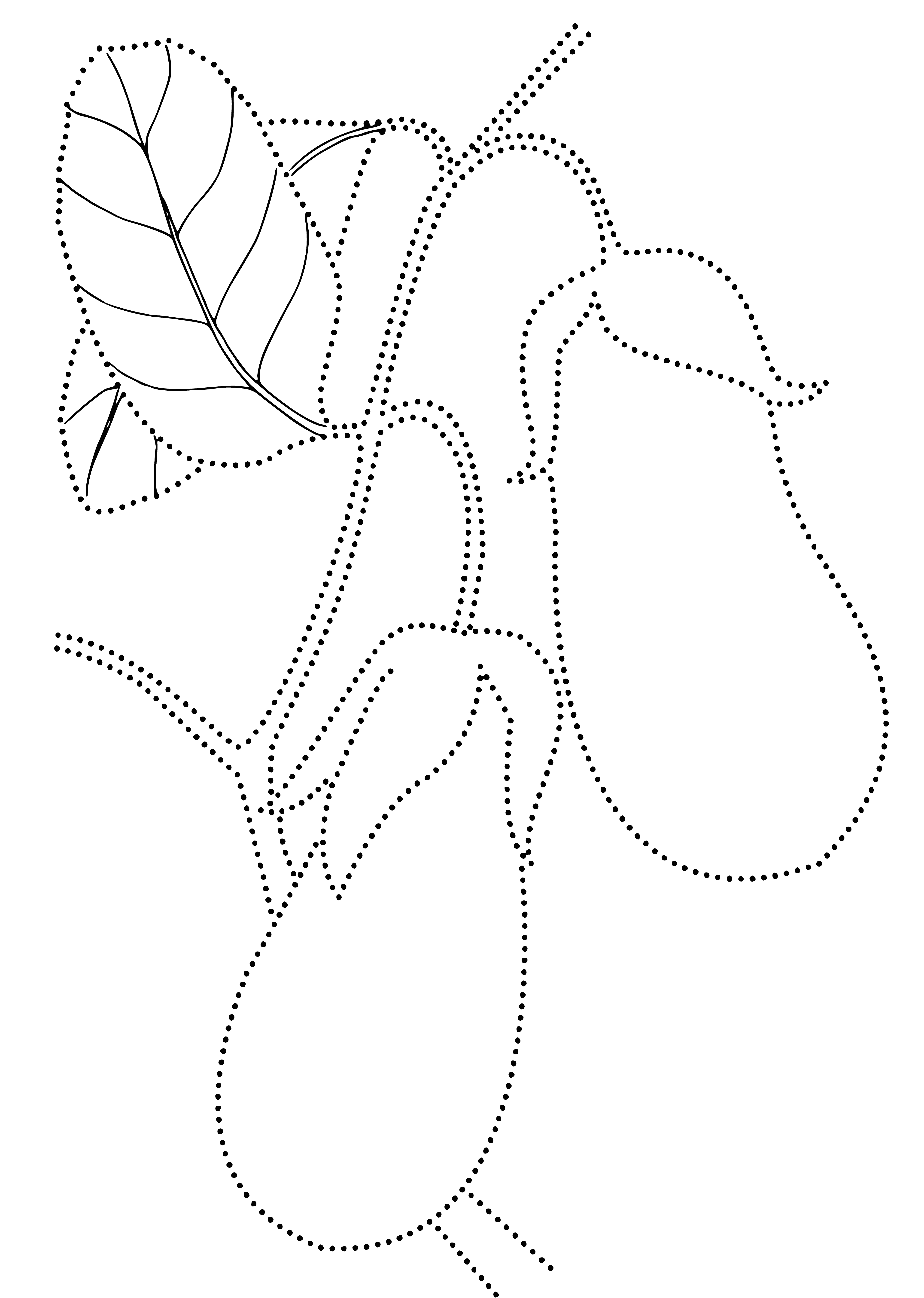 Eggplant coloring page