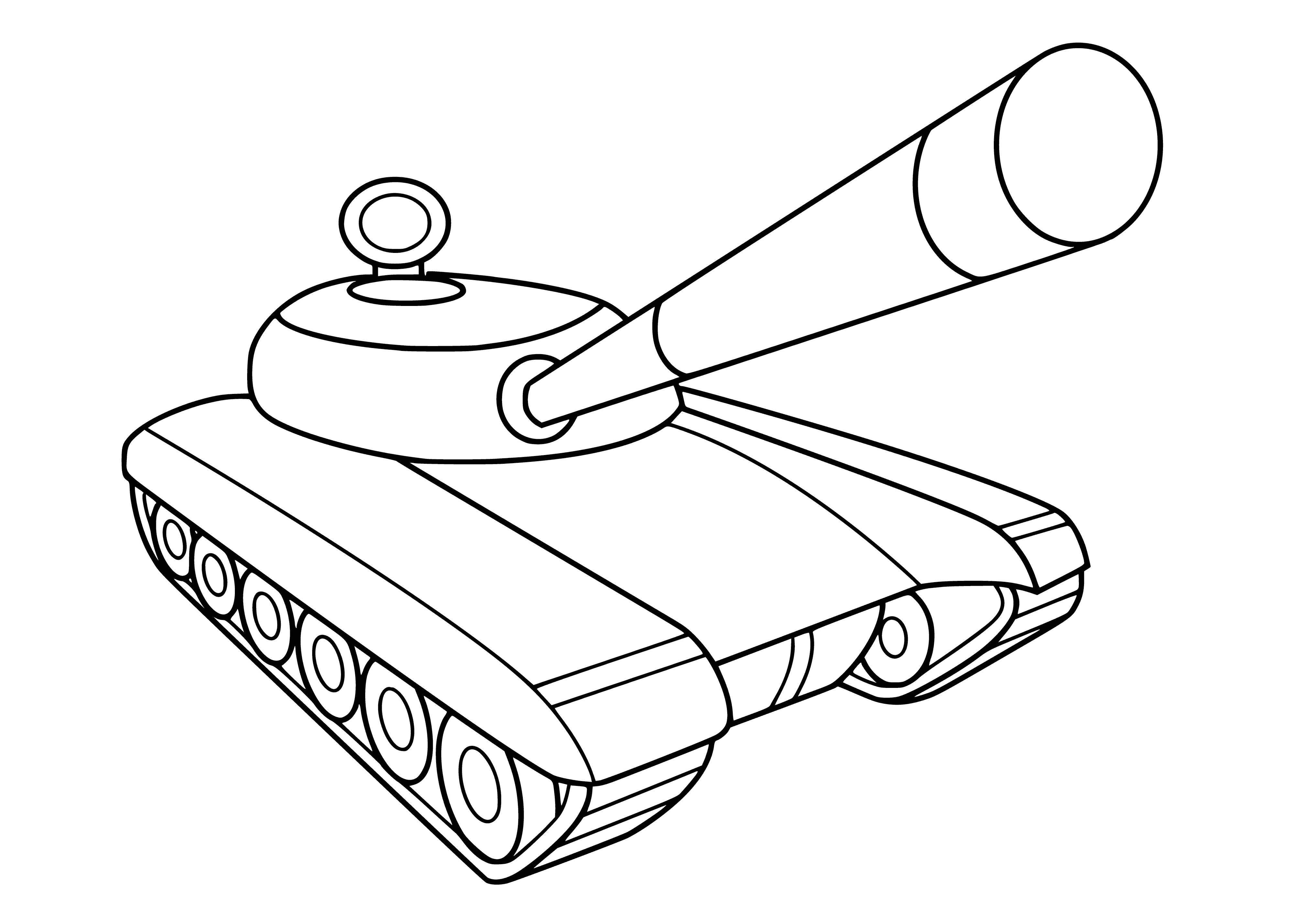 coloring page: Two large gray tanks stand side-by-side, each with a round dome and ladder ascending one.