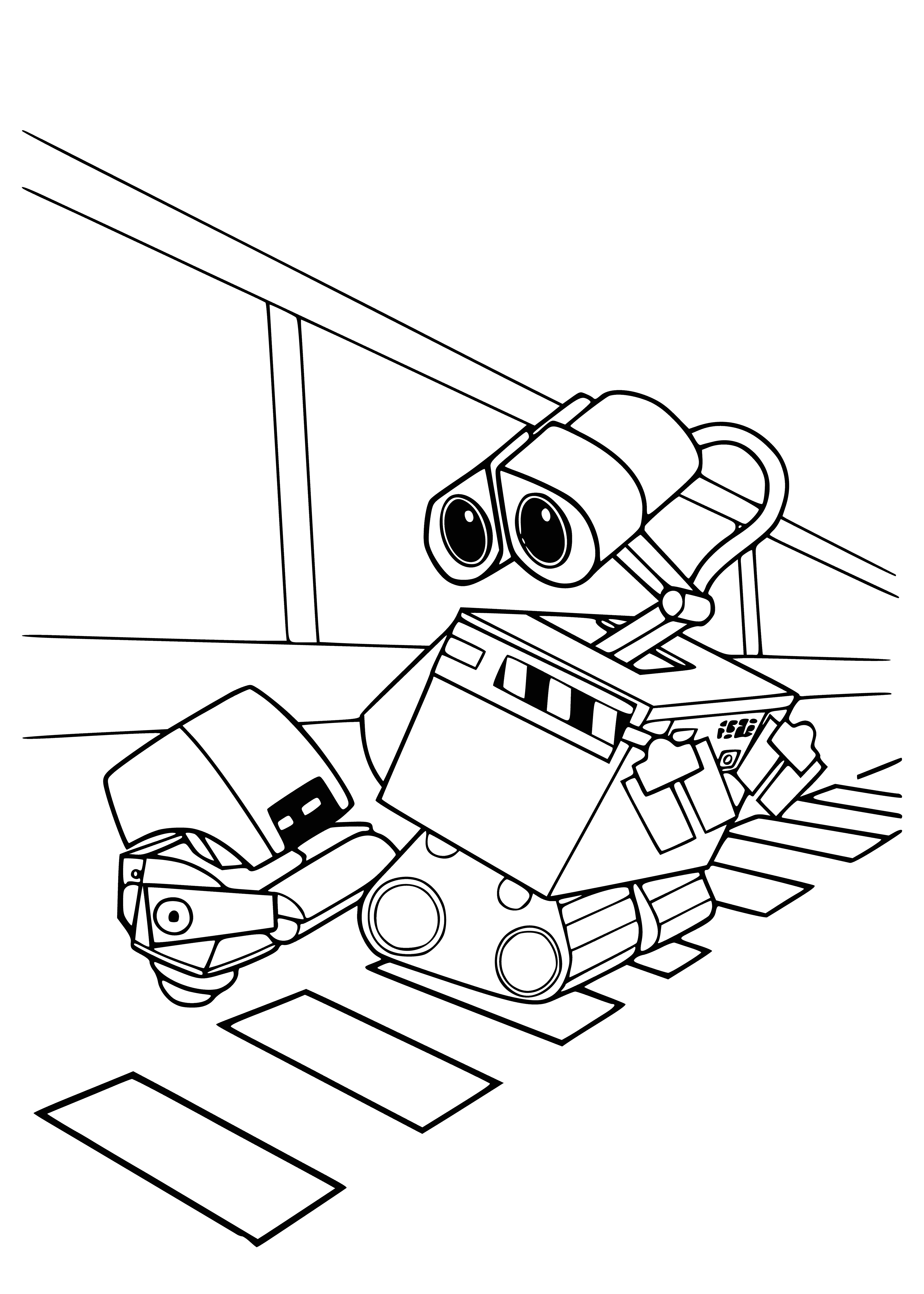 Valley intruder coloring page