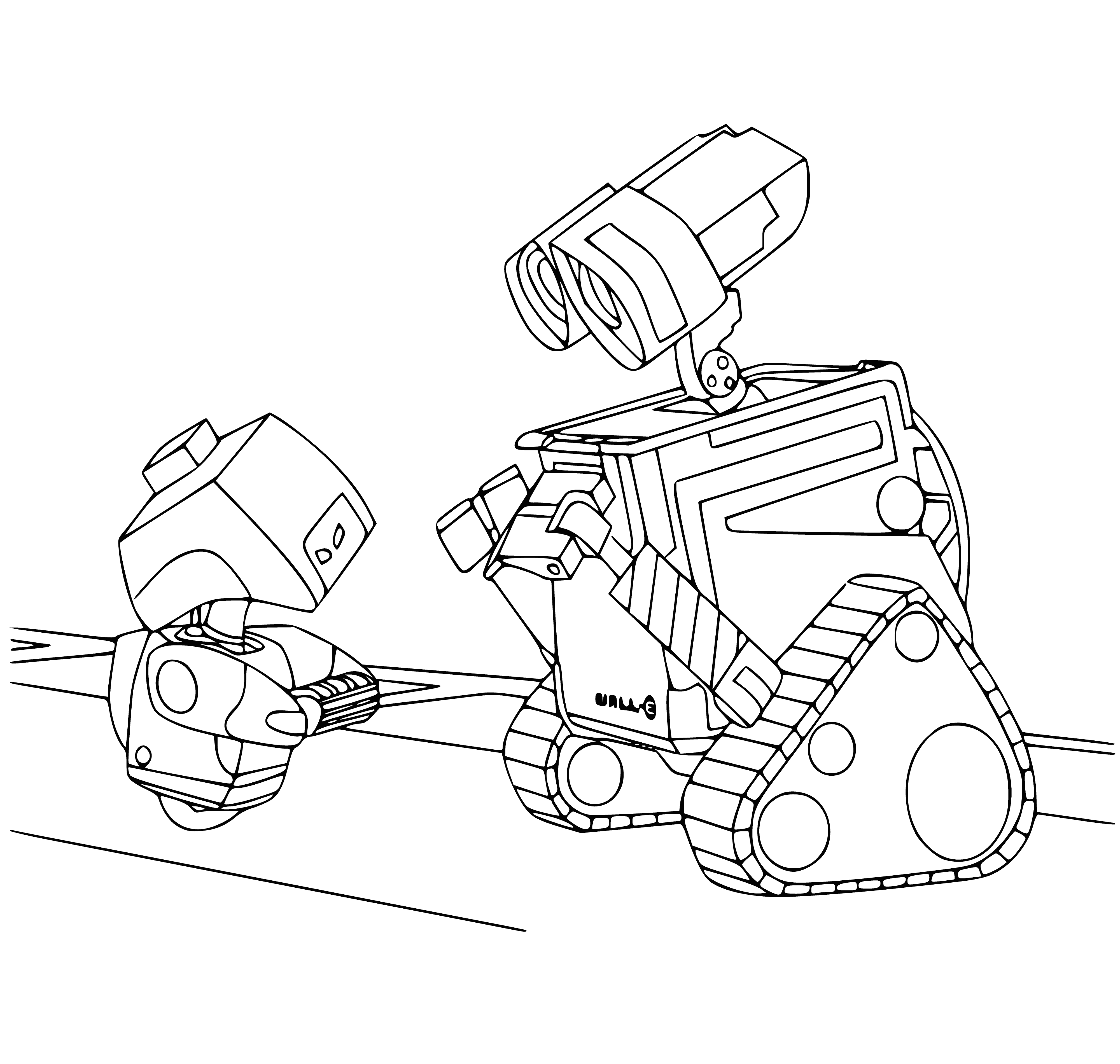 Valley coloring page