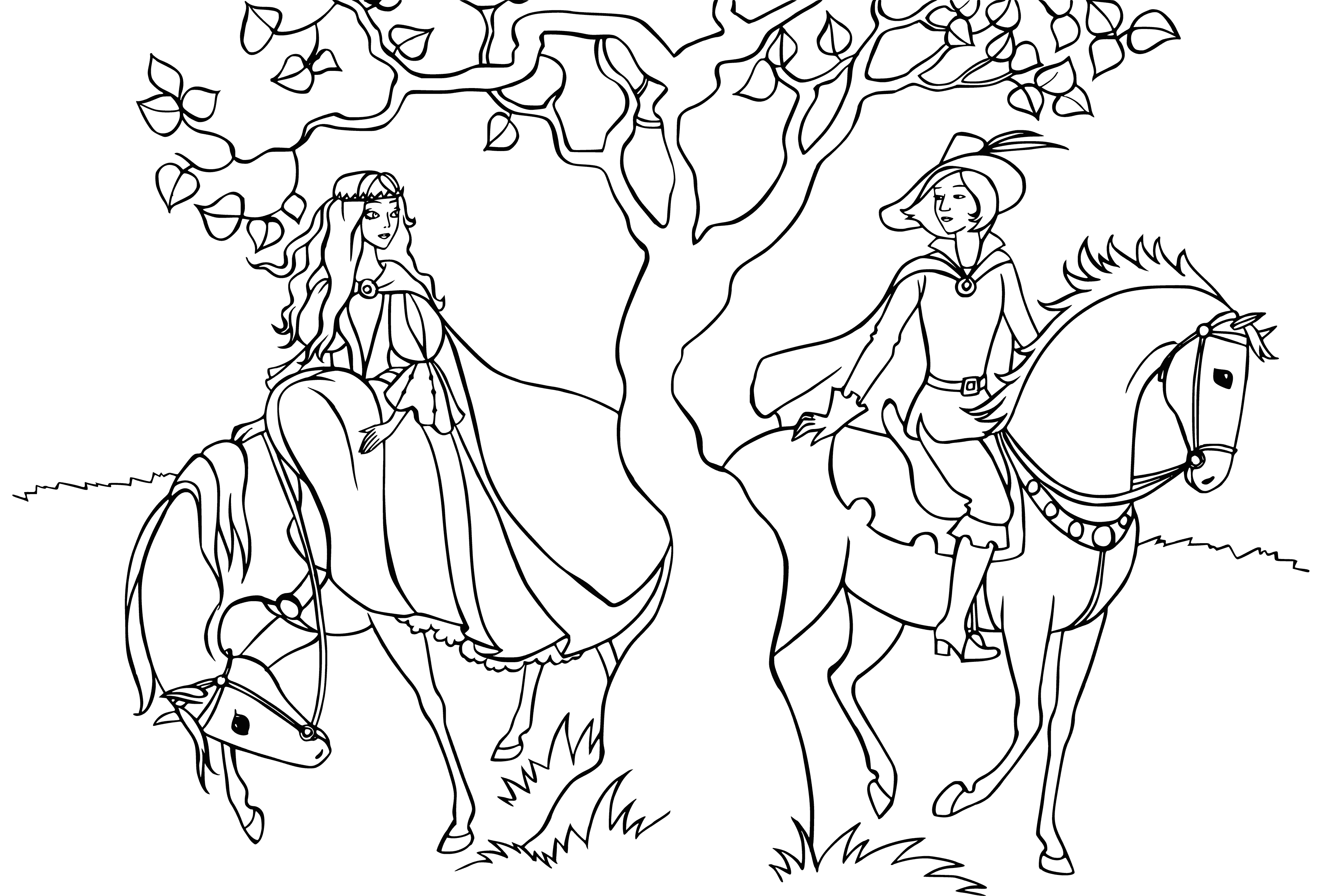 coloring page: Fairies of the Kingdom use their special powers to help the people. They are beautiful and have different colors & abilities. #FairyKingdom