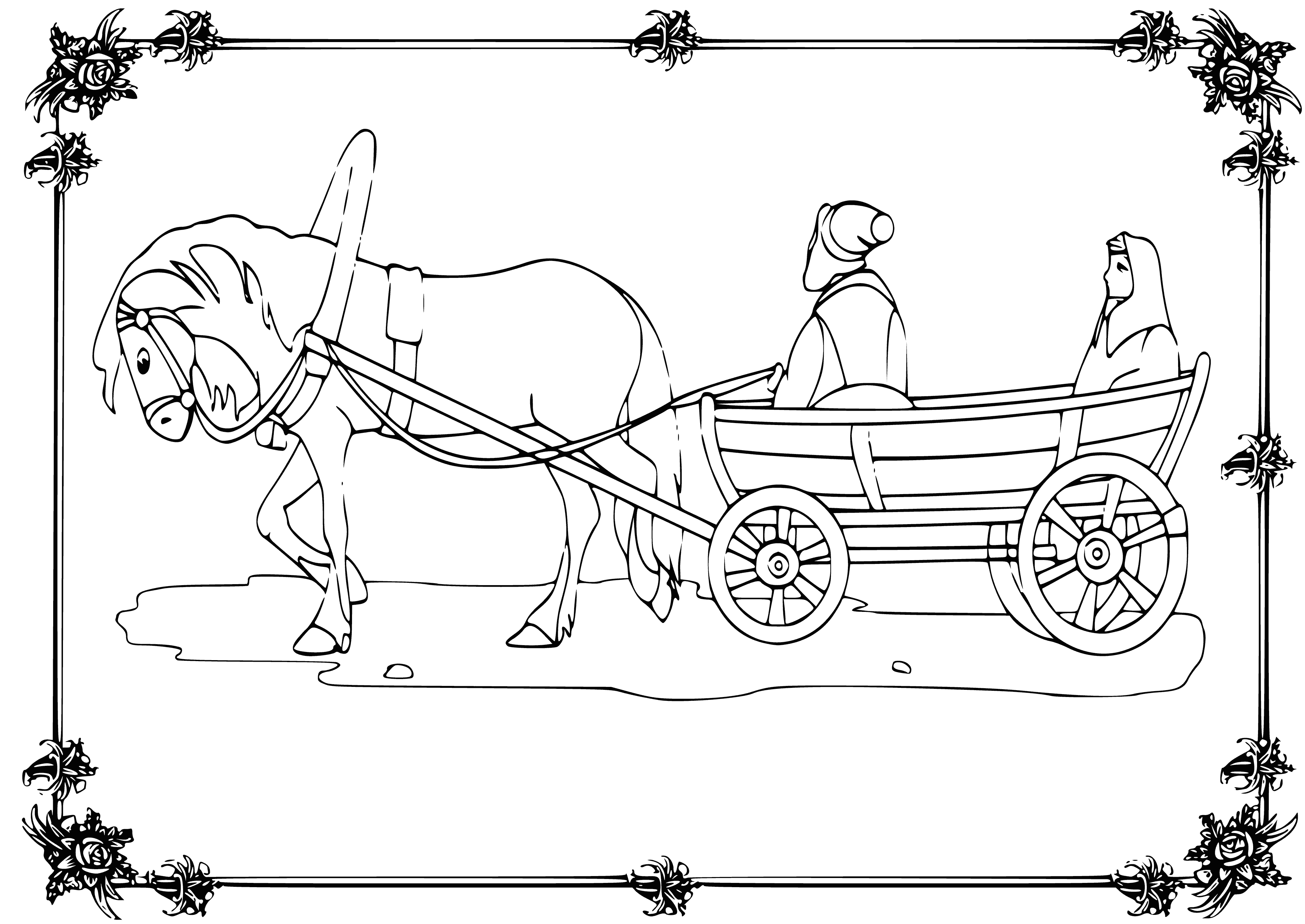 Parents are leaving coloring page