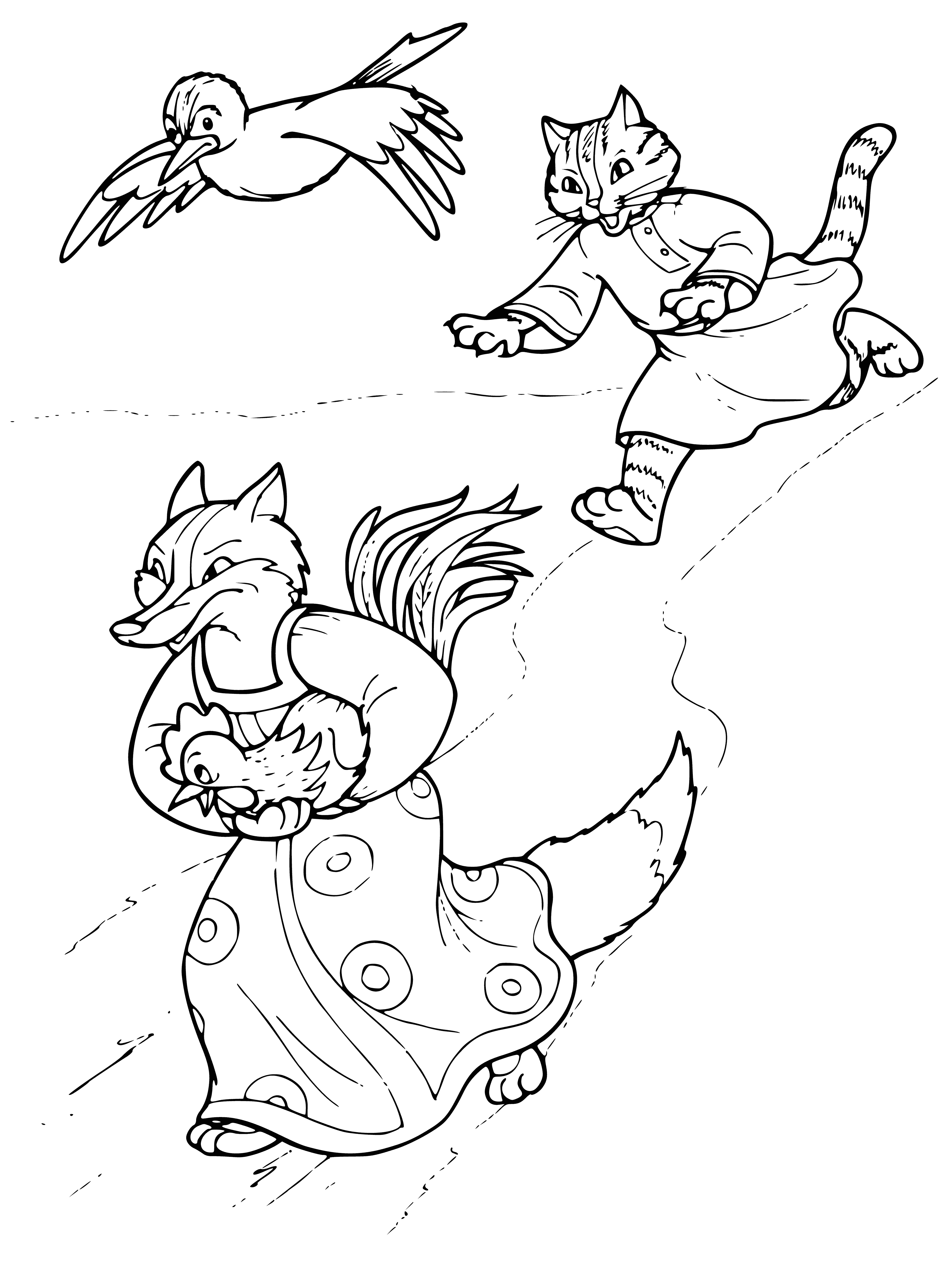 Chase coloring page