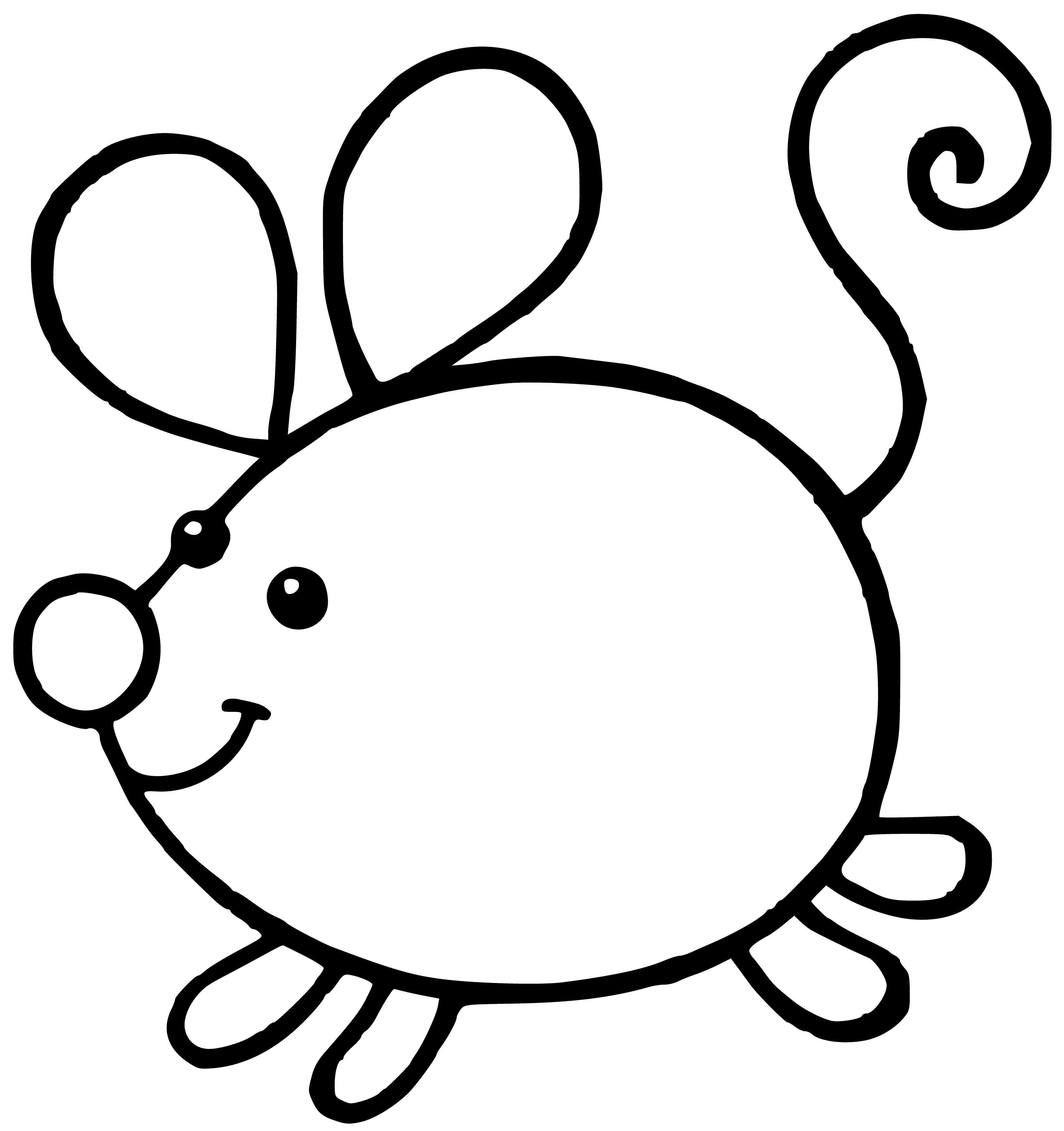 coloring page: Mouse running through green meadow filled with flowers & bees; brown body & long tail. #nature #animals