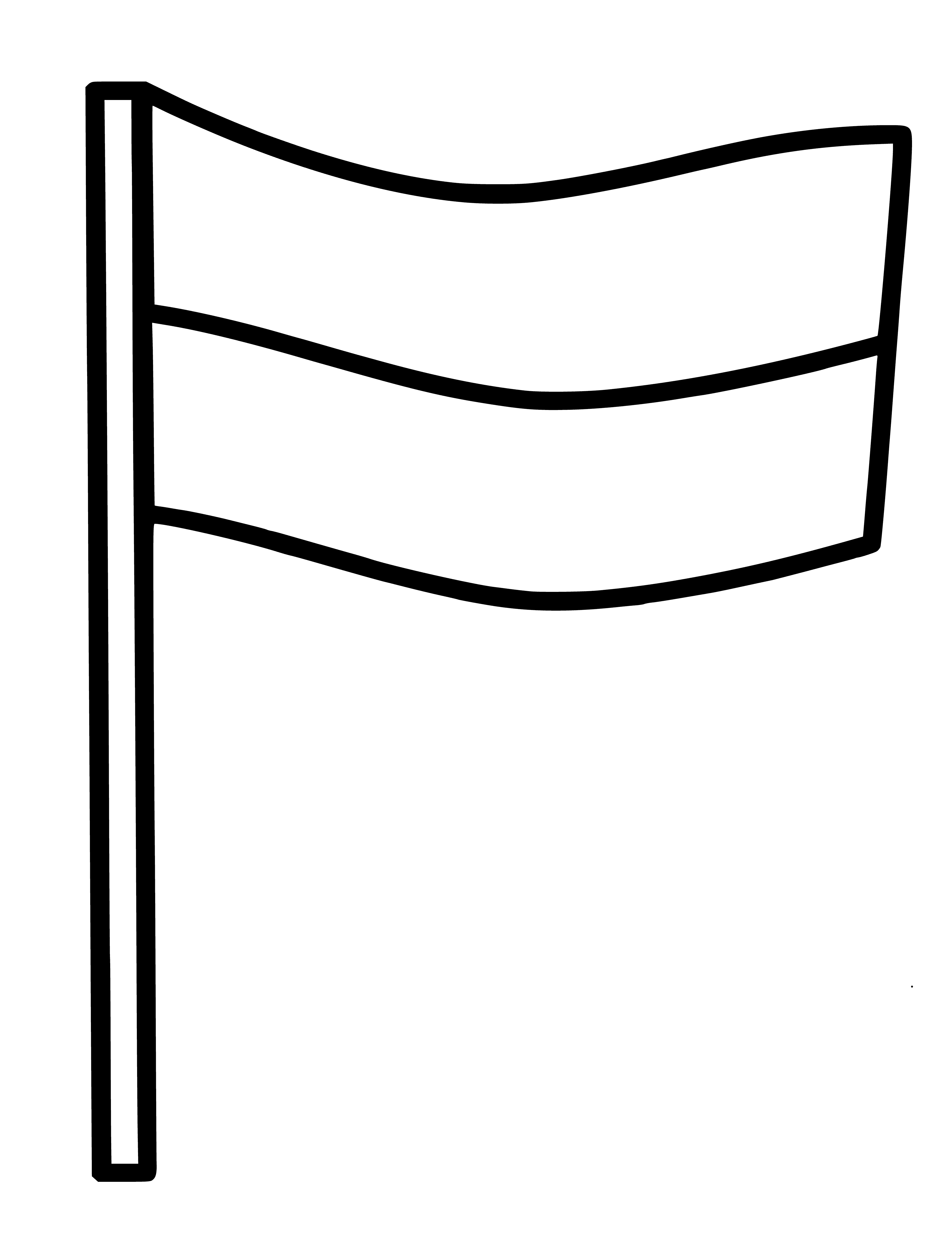 Flag coloring page