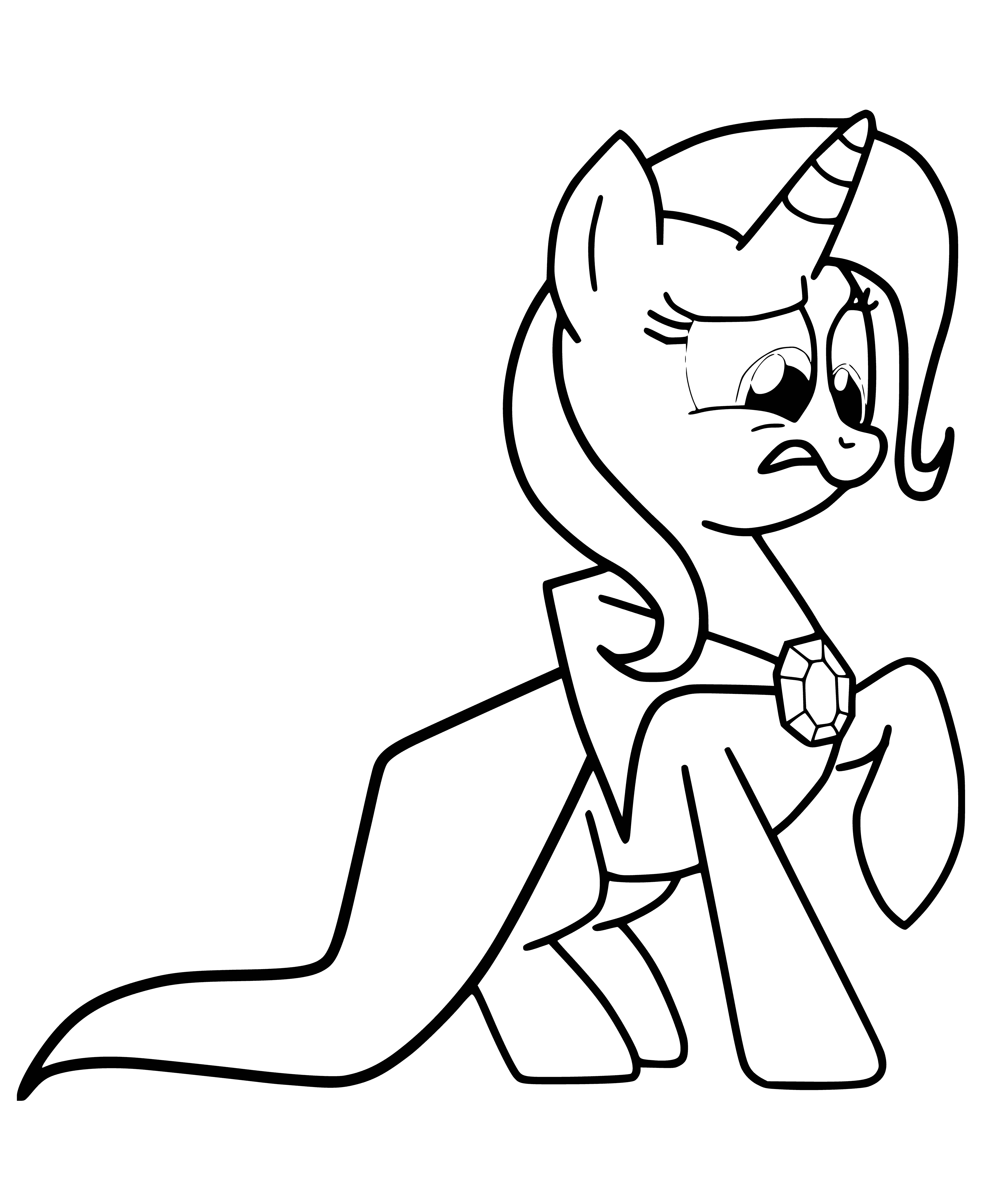 Coloration Trixie de mon petit poney