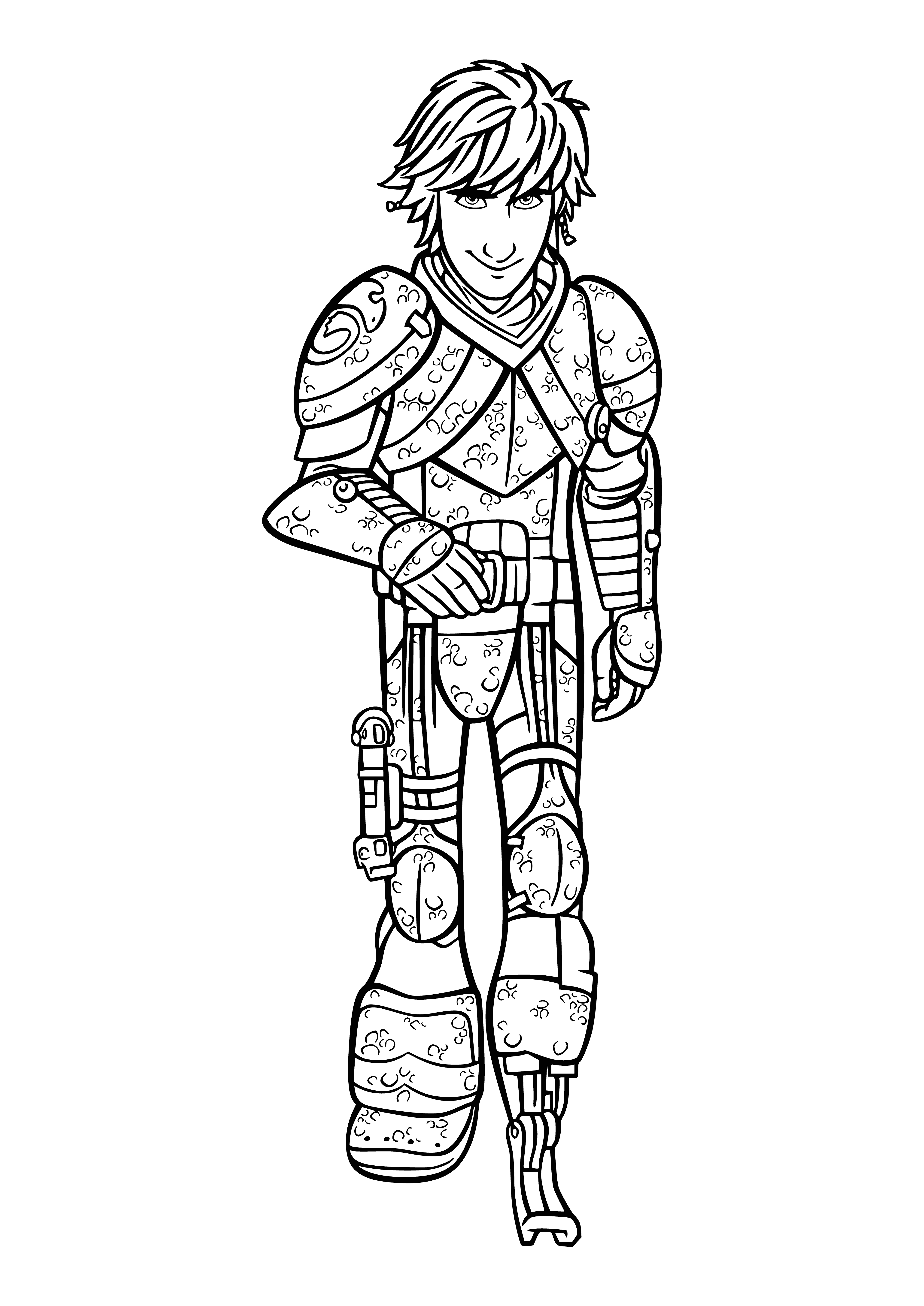 Two coloring page