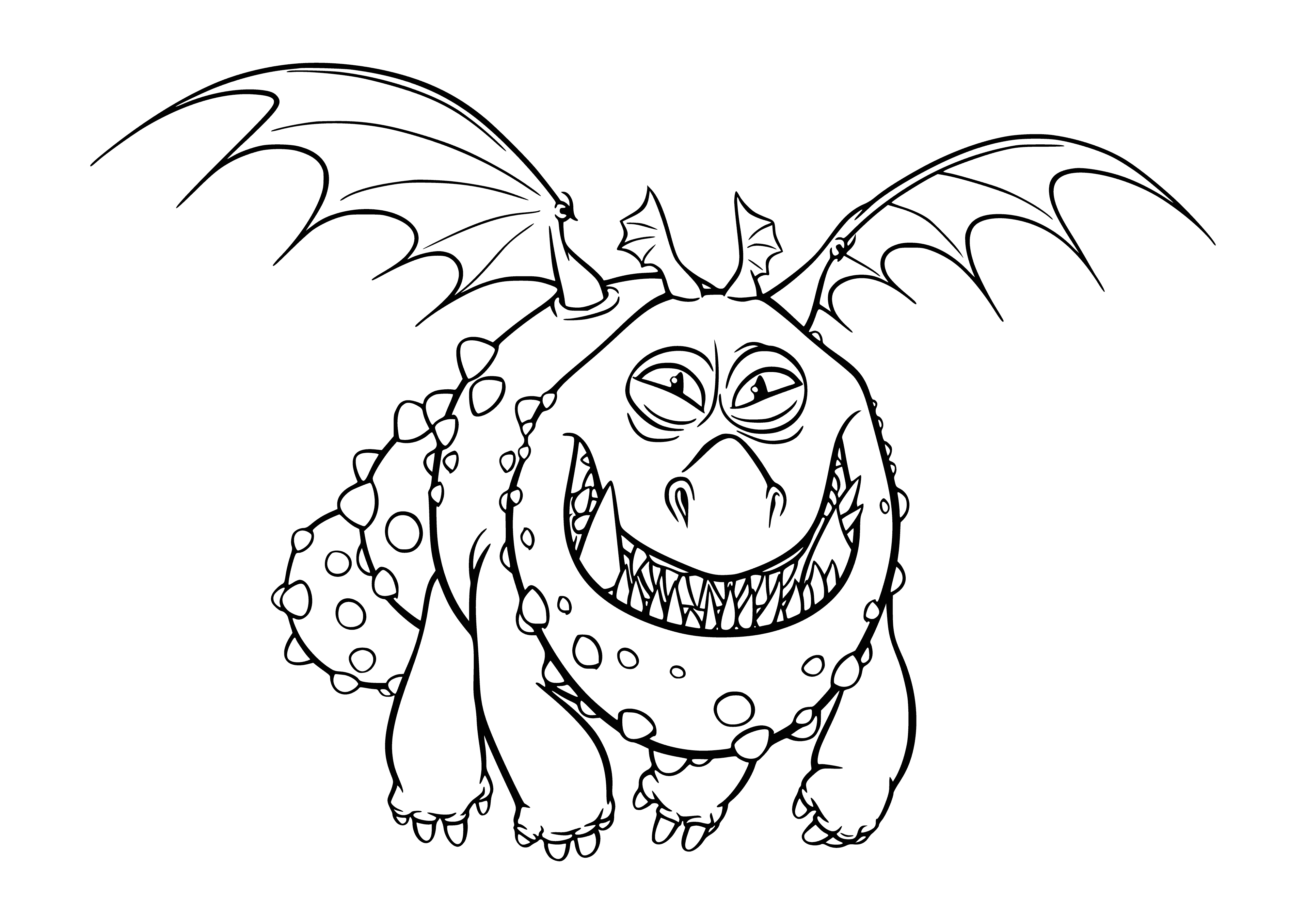 coloring page: A dragon sausage with veggies and sides, sliced open and ready to eat! #tasty