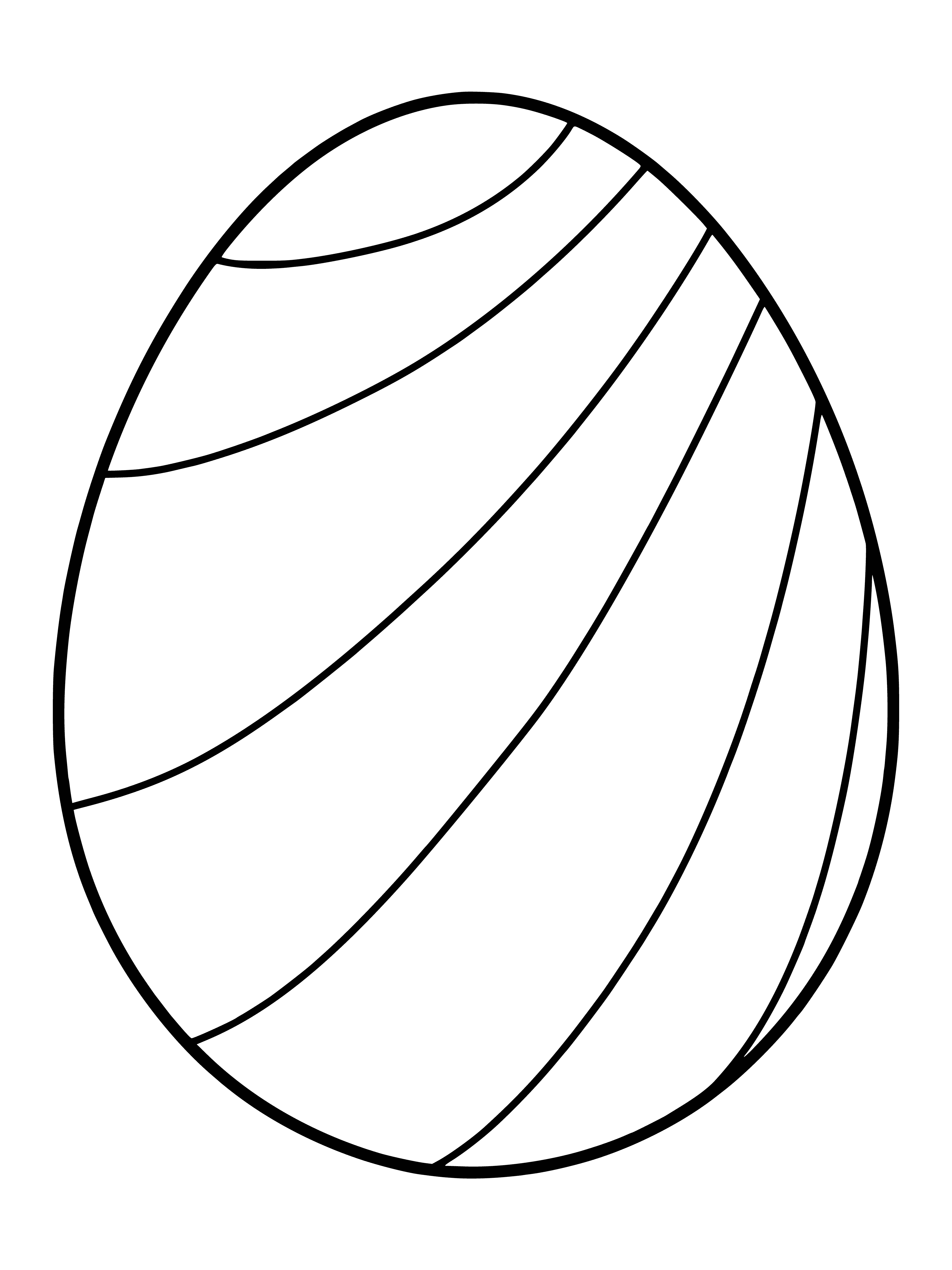 coloring page: #EasterEggs