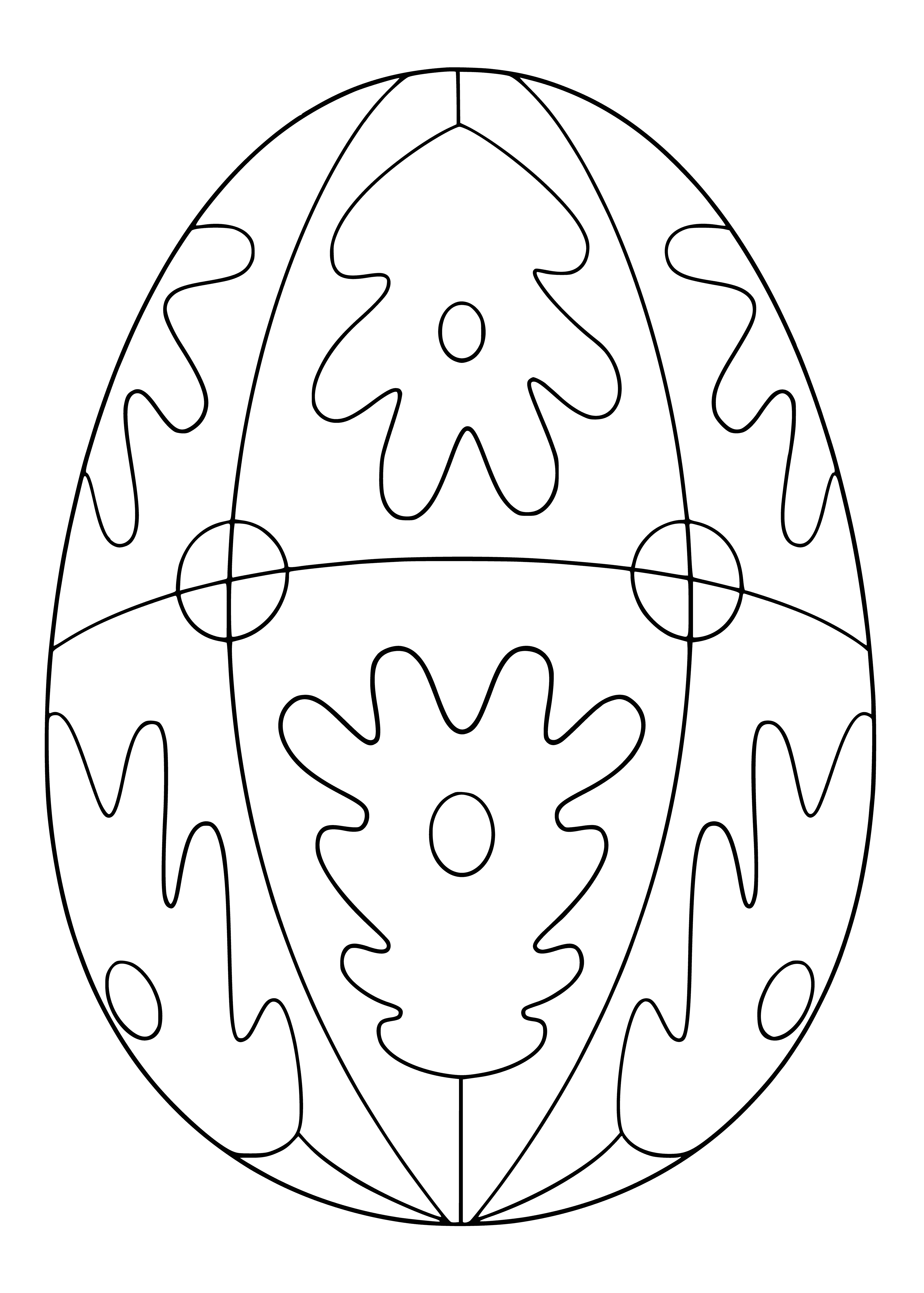 coloring page: #Easter #Eggs