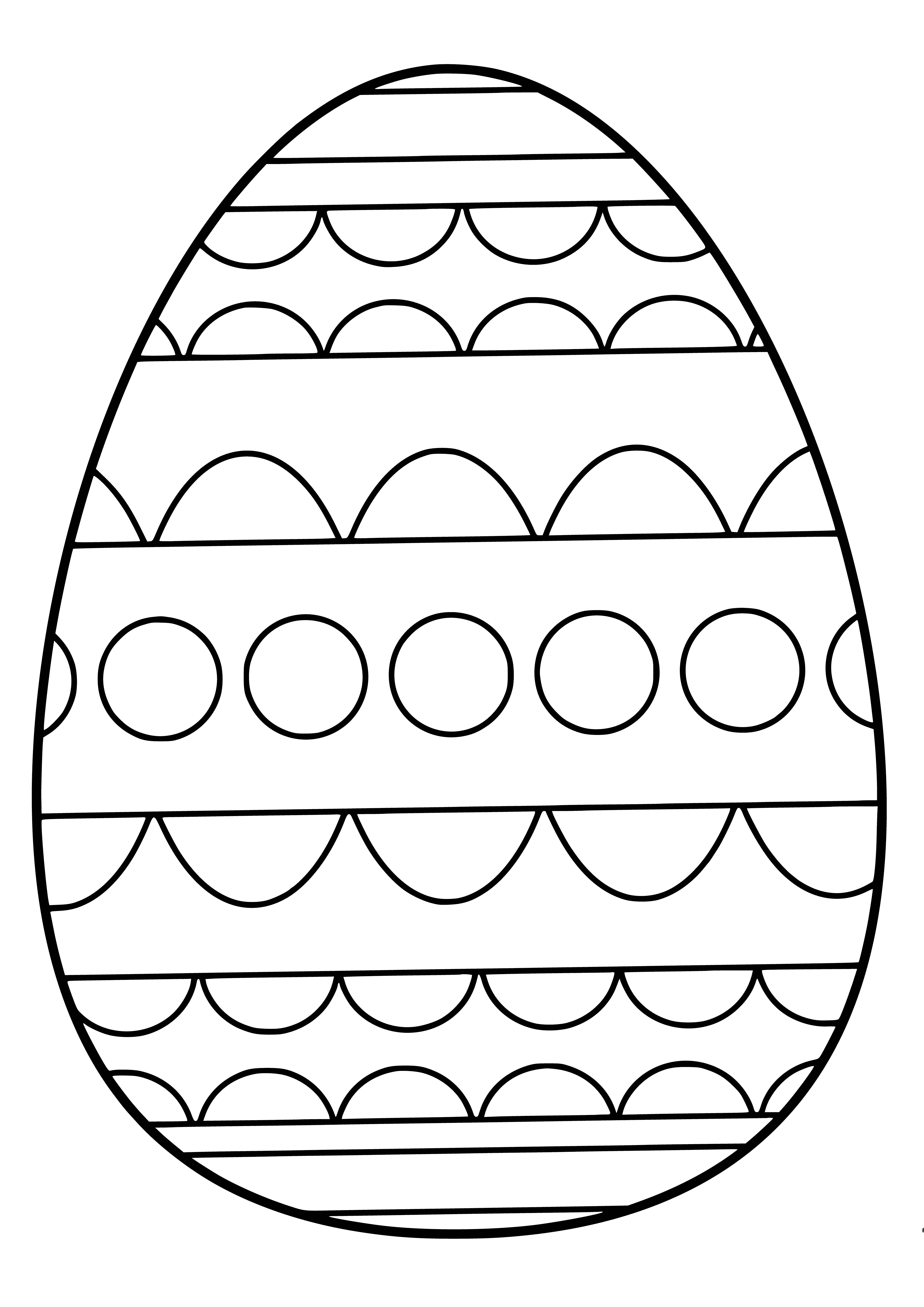 coloring page: #EasterEggs #ColoringPages