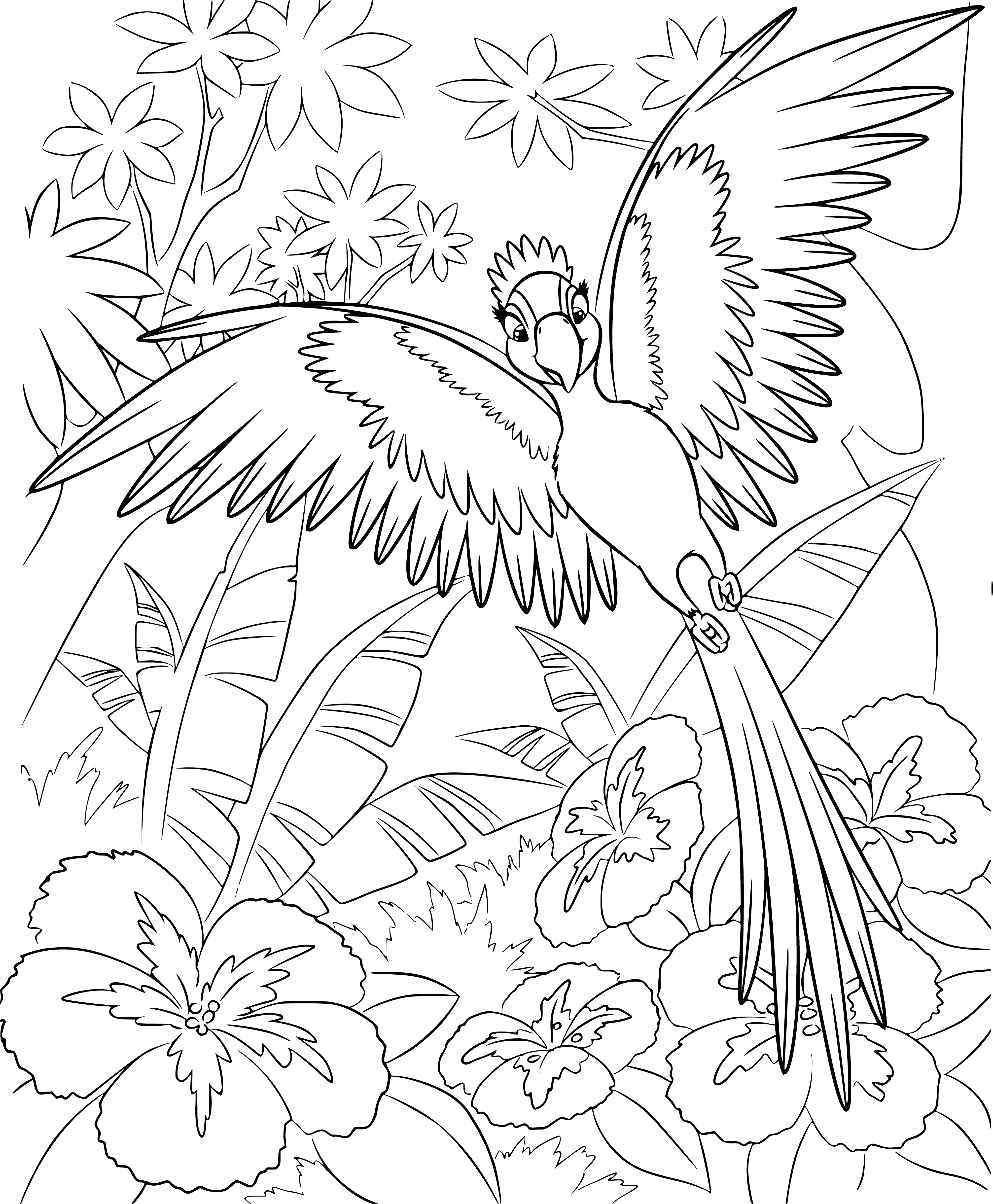 coloring page: Pearl on white background with light blue outline and small white pearls, with a blue gem on the bottom left.