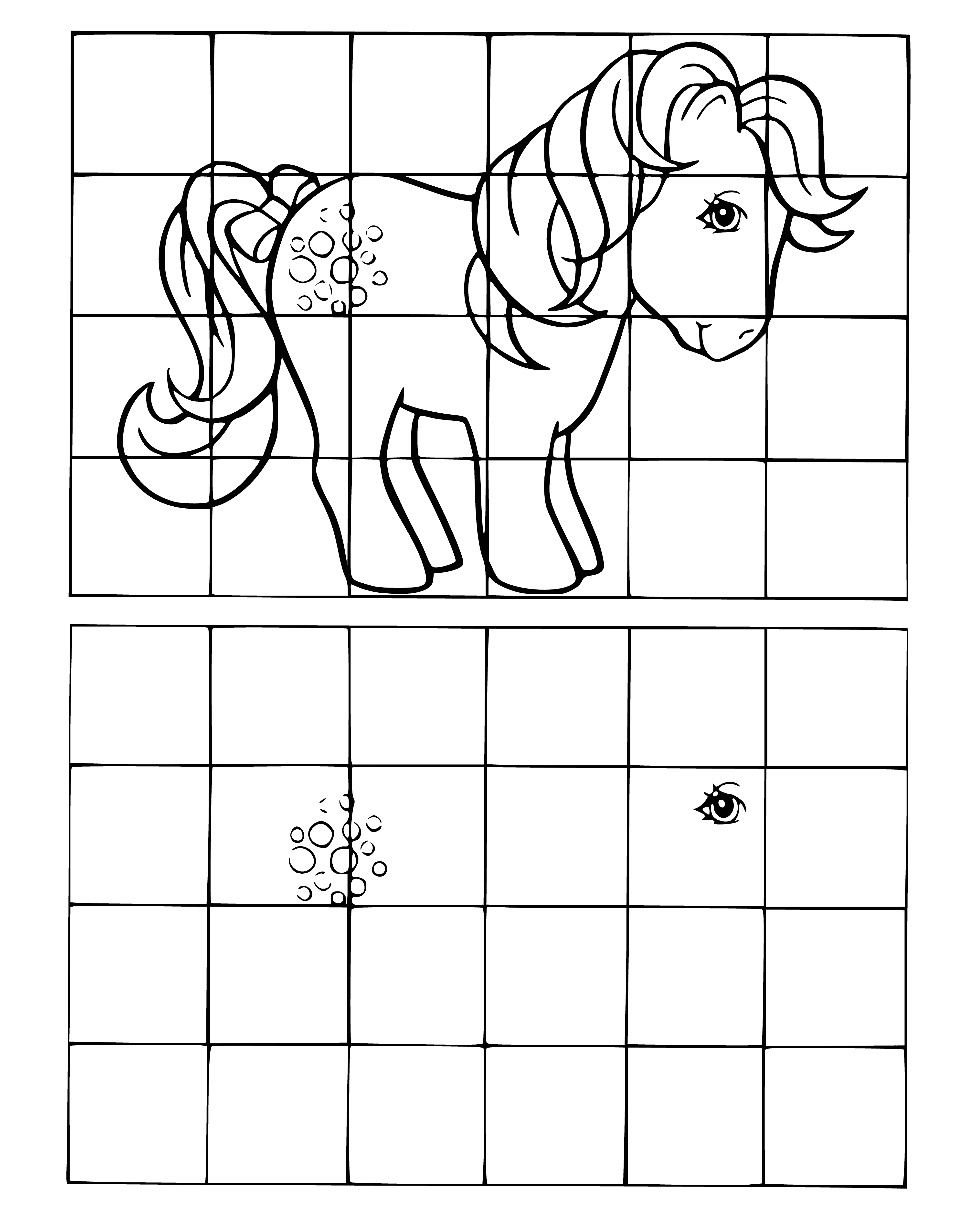 Try drawing your pony from My Little Pony