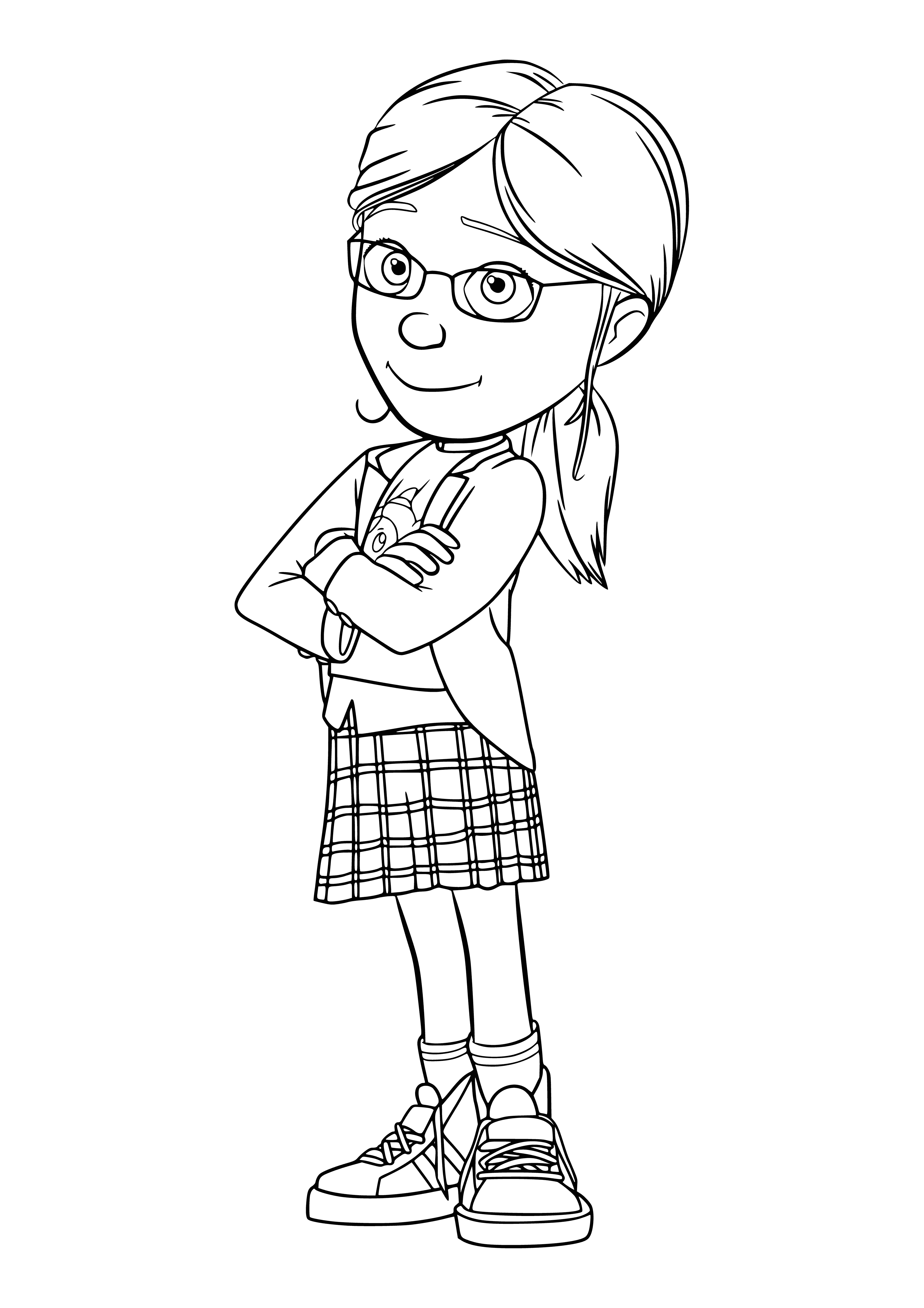 Margot coloring page