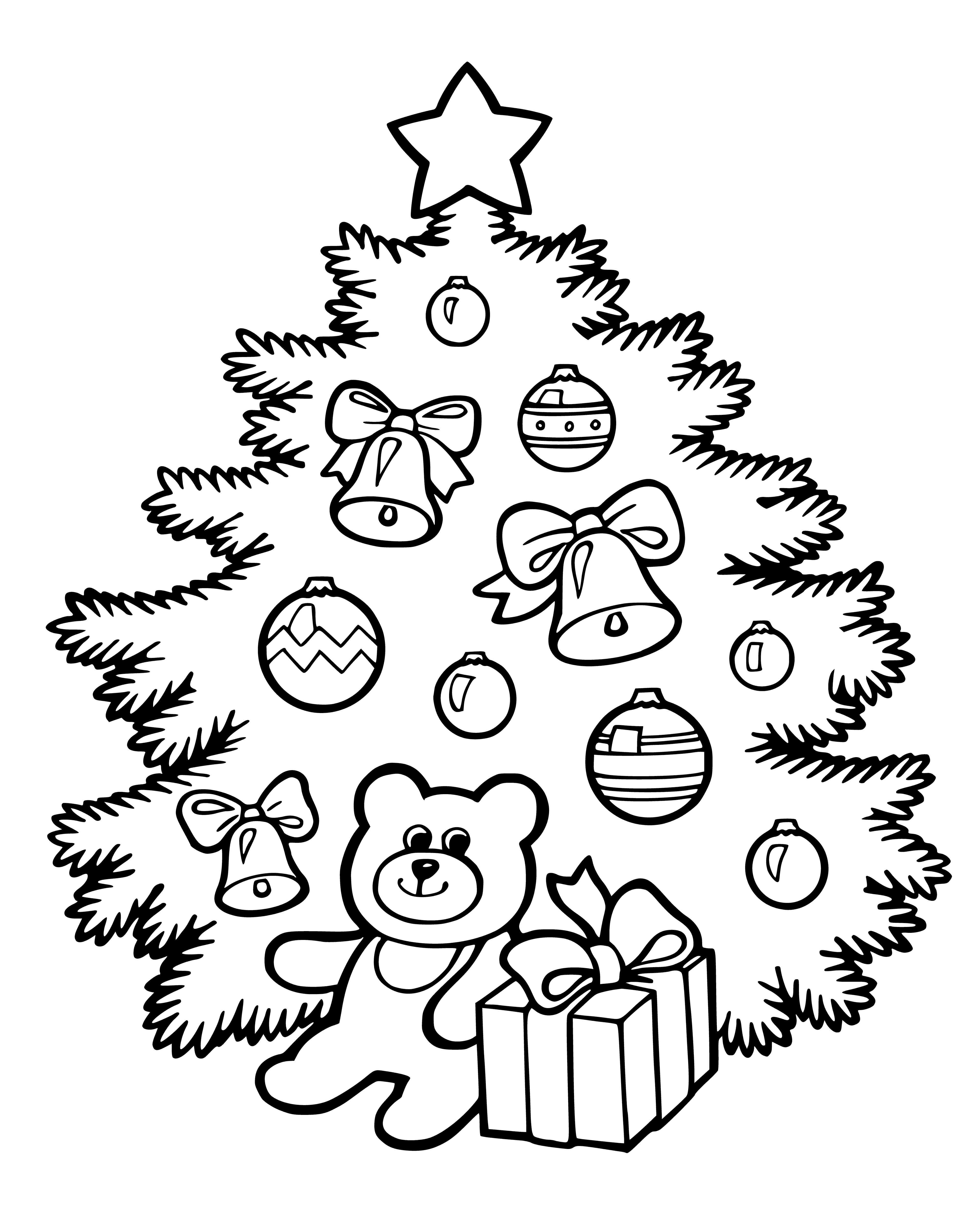 coloring page: Make an elegant, herringbone Christmas tree design with these intricate coloring pages! Perfect for a holiday decoration or getting into the spirit.