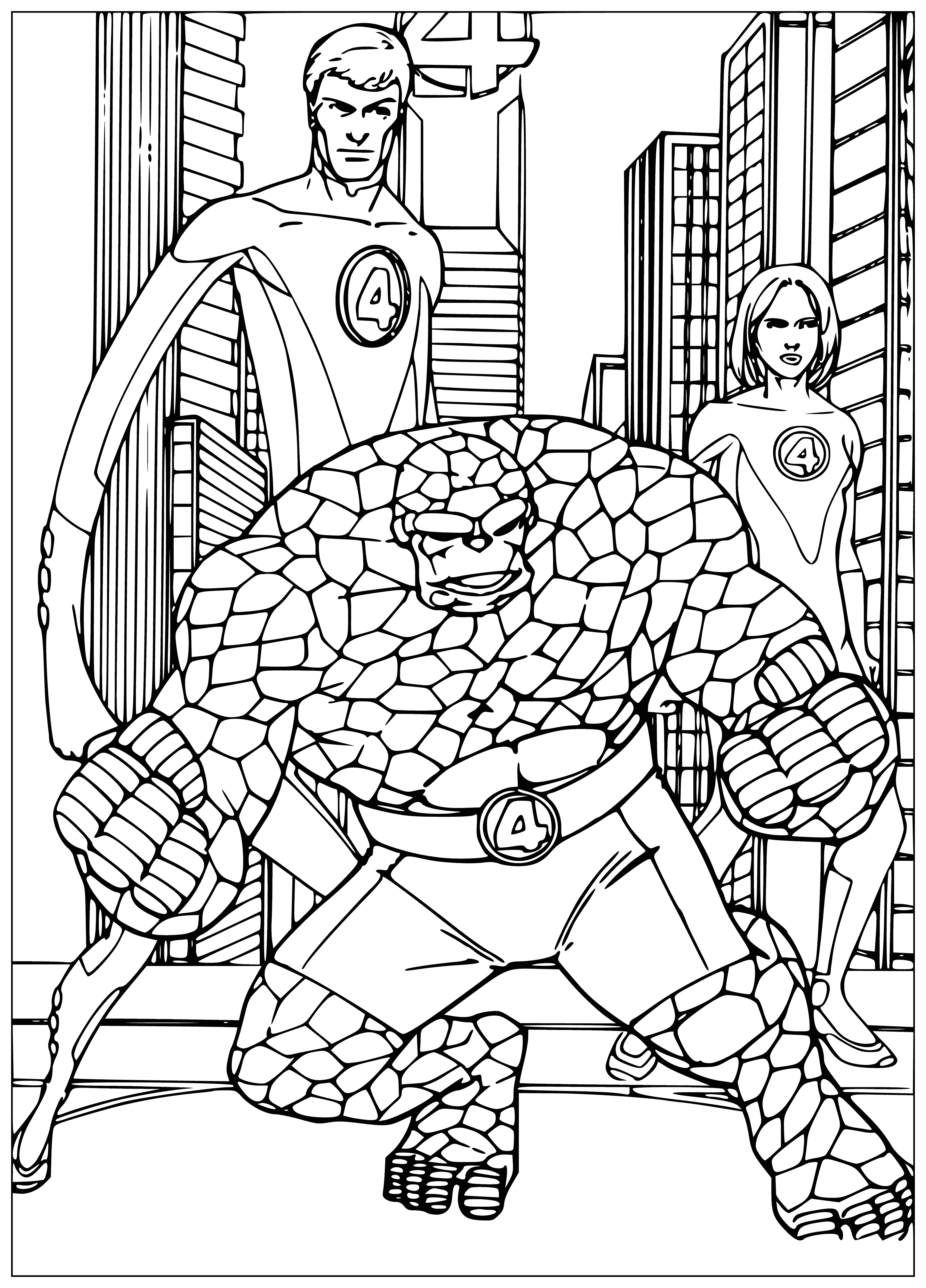 Three coloring page