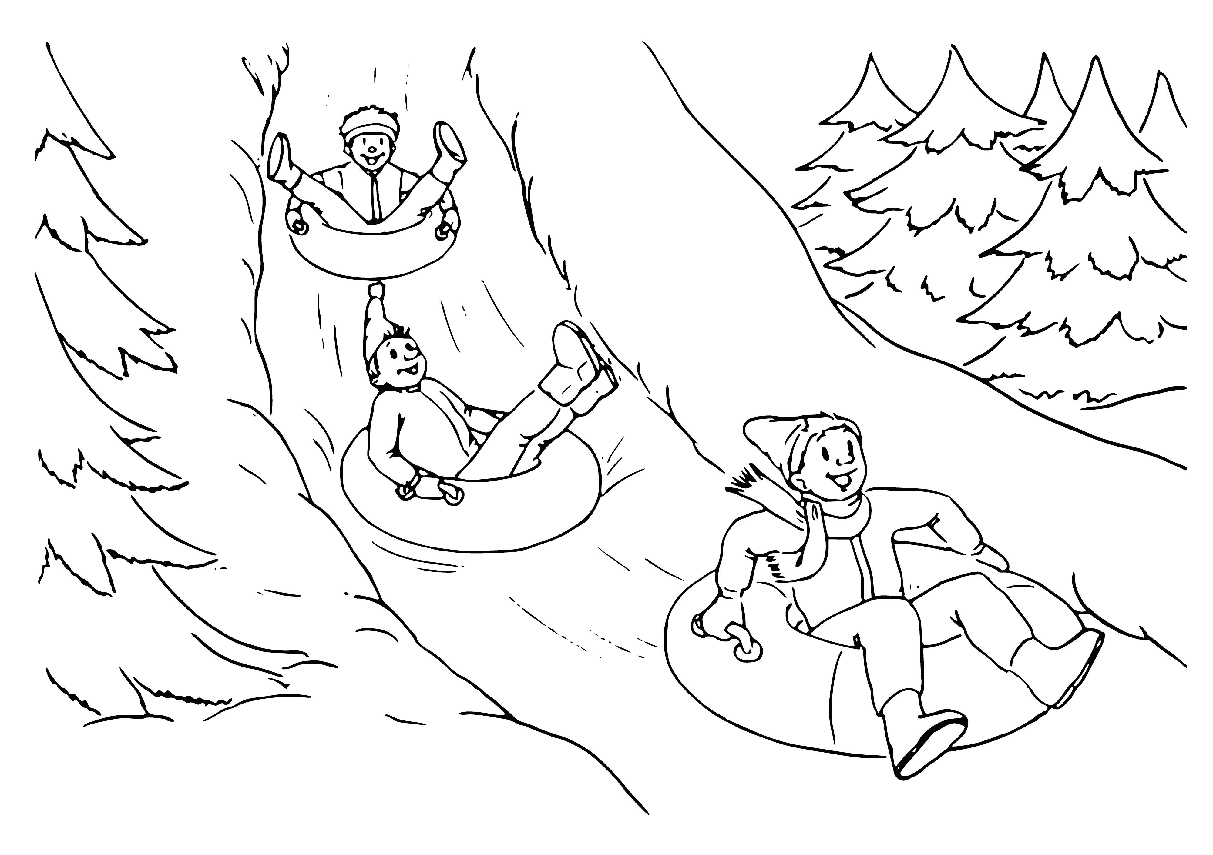 From a slide on a cheesecake coloring page