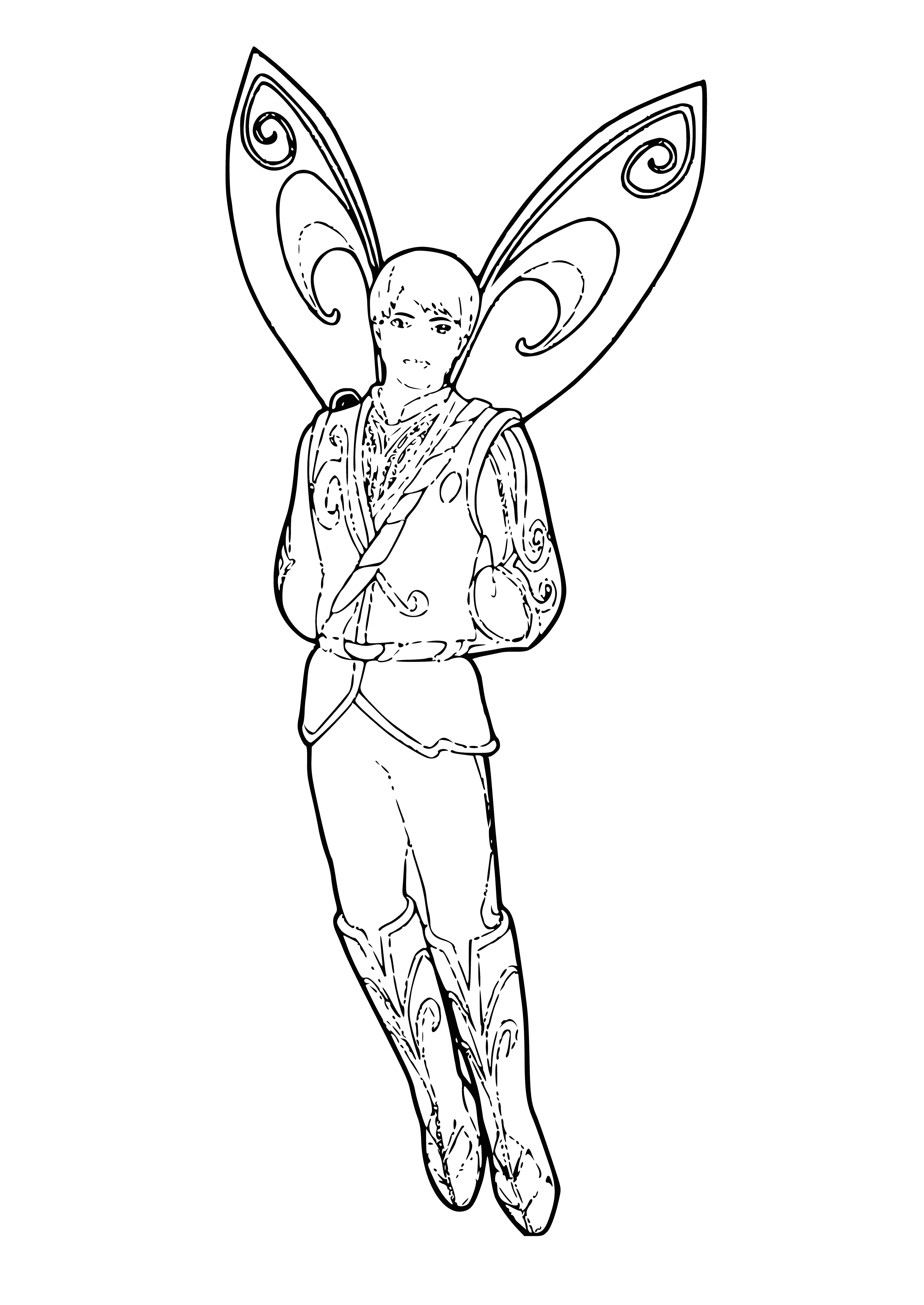 Prince of Fairyland coloring page