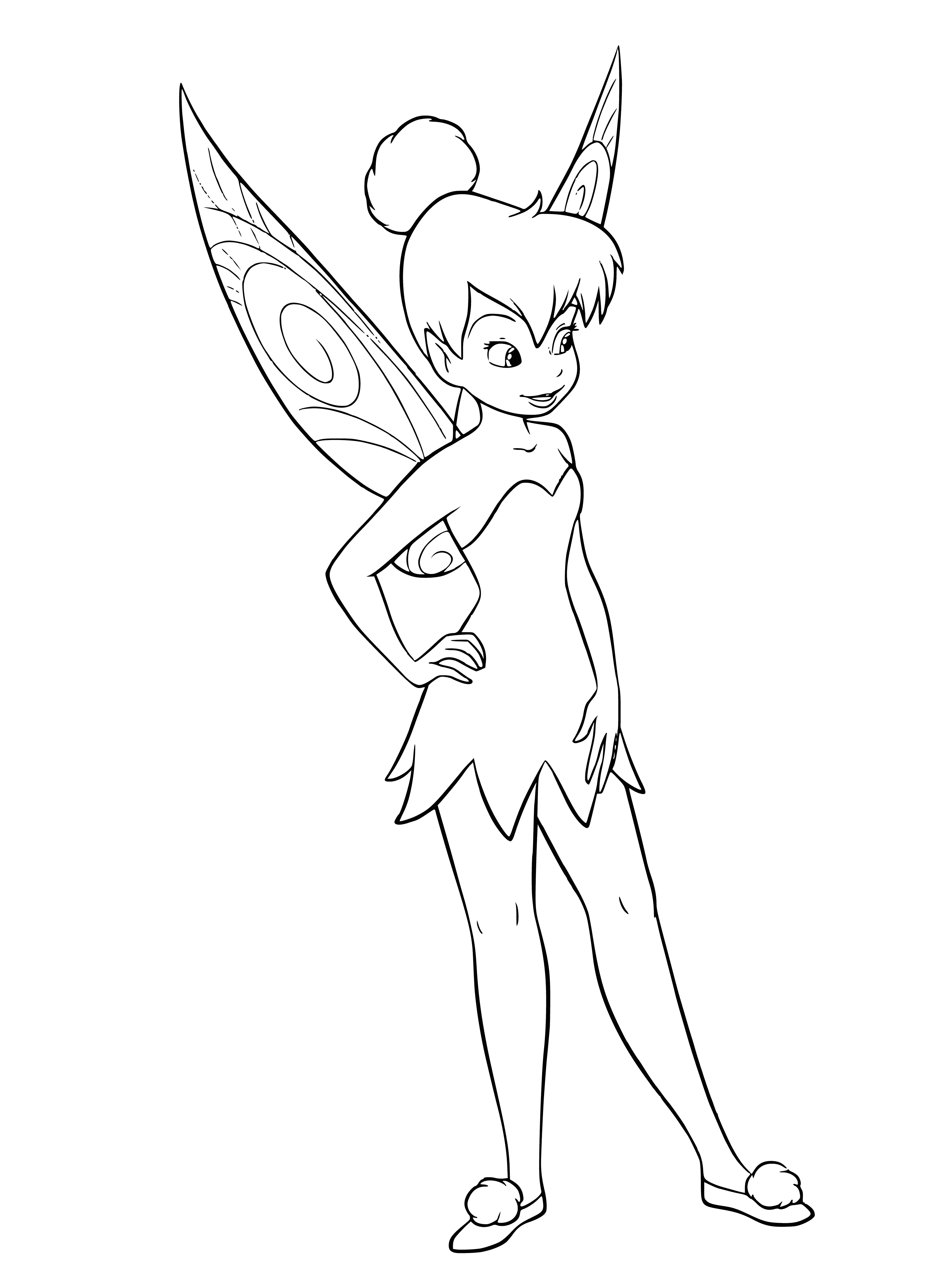 Ding-Ding Fairy coloring page