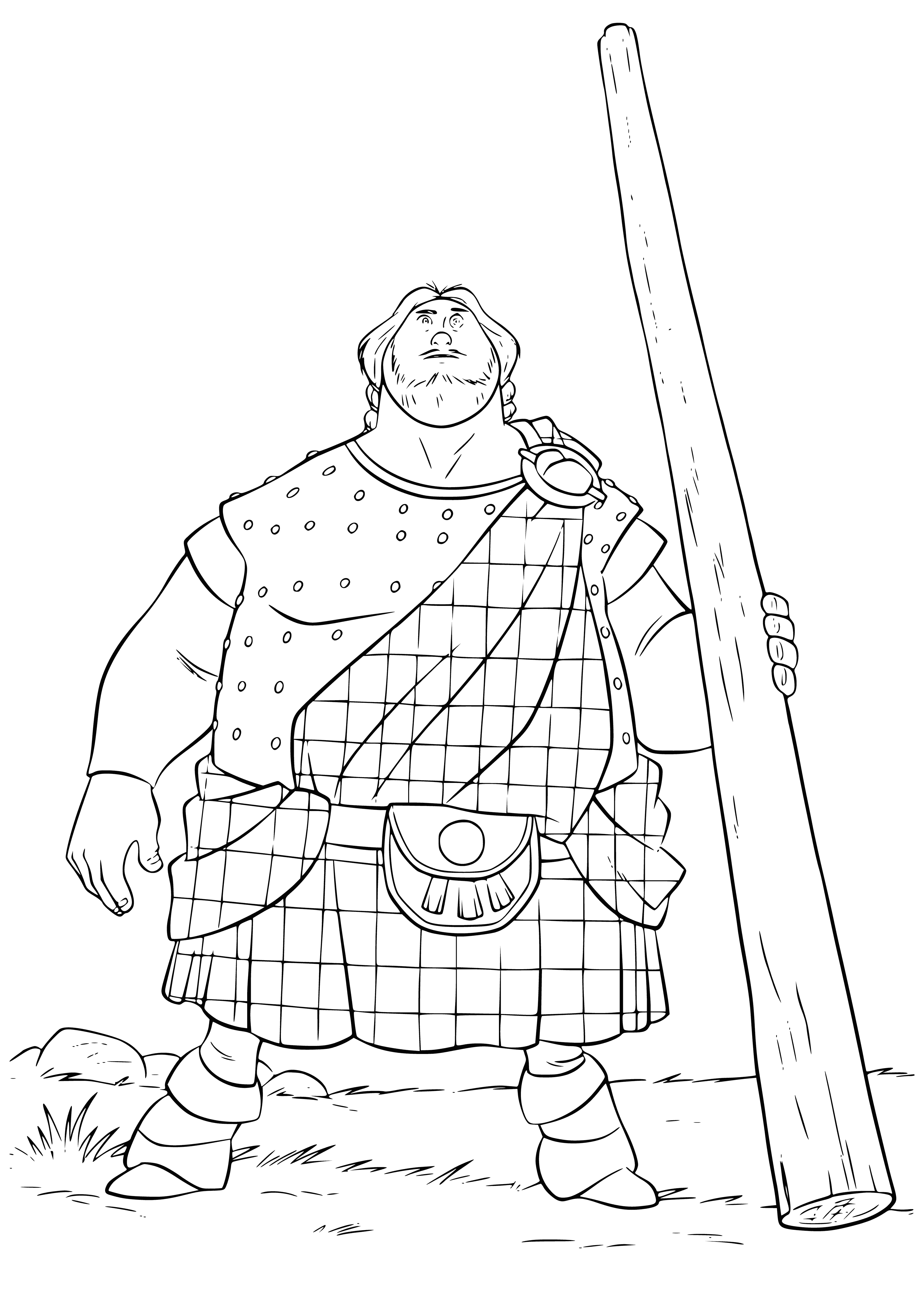 Son of Lord McGuffin coloring page