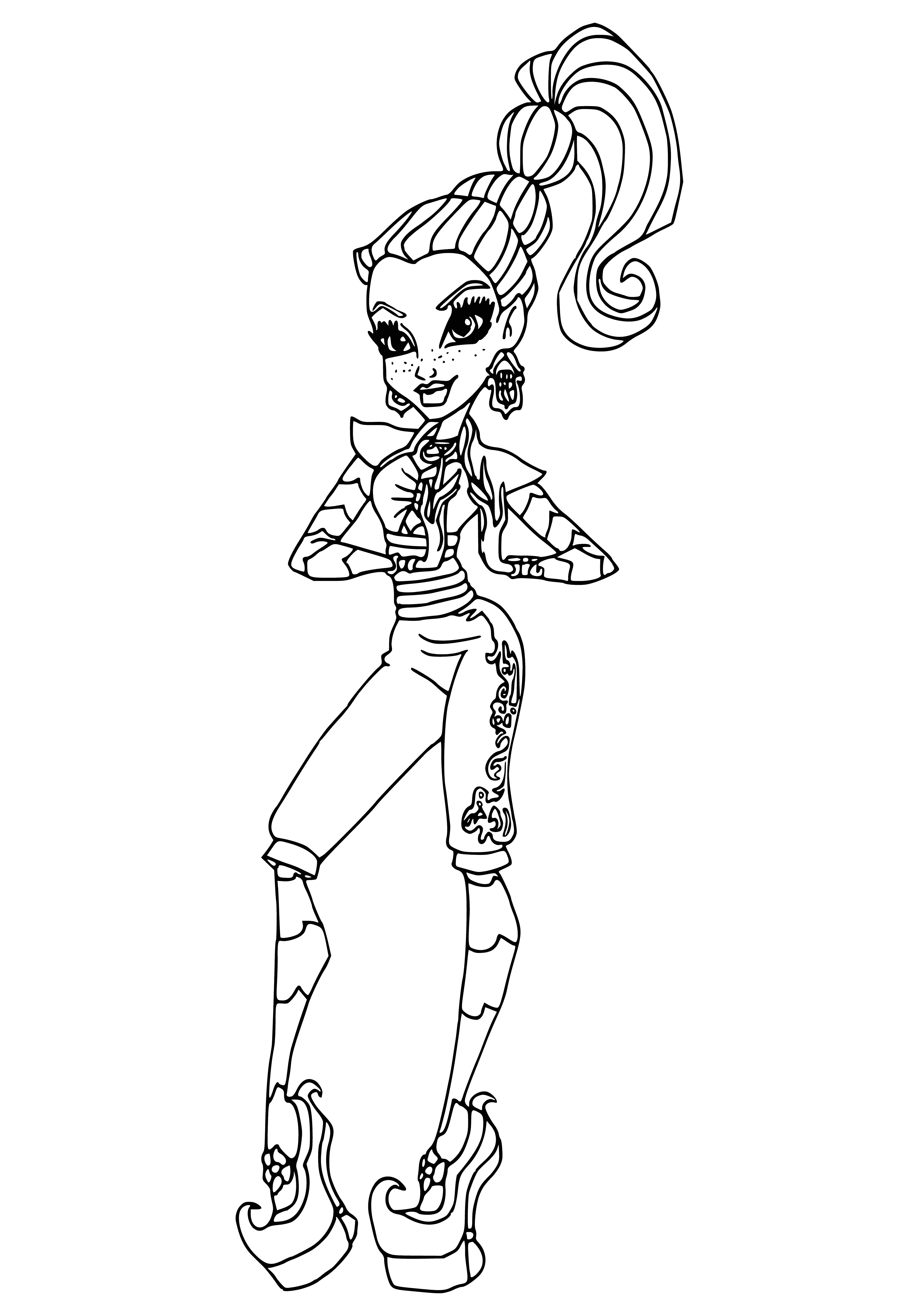 Colorante Gigi Grant de Monster High