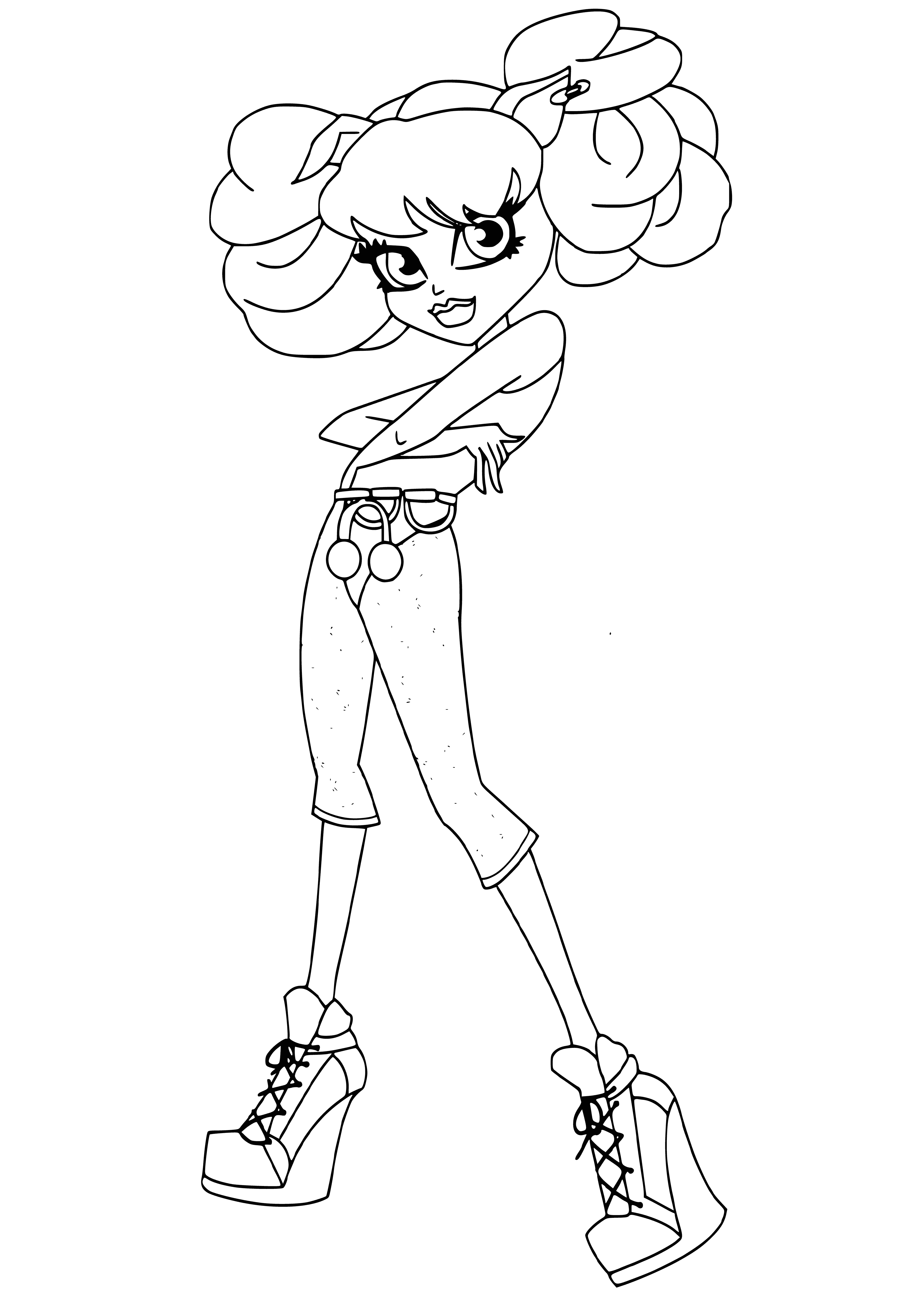 Färbung von Howlin Wolf von Monster High