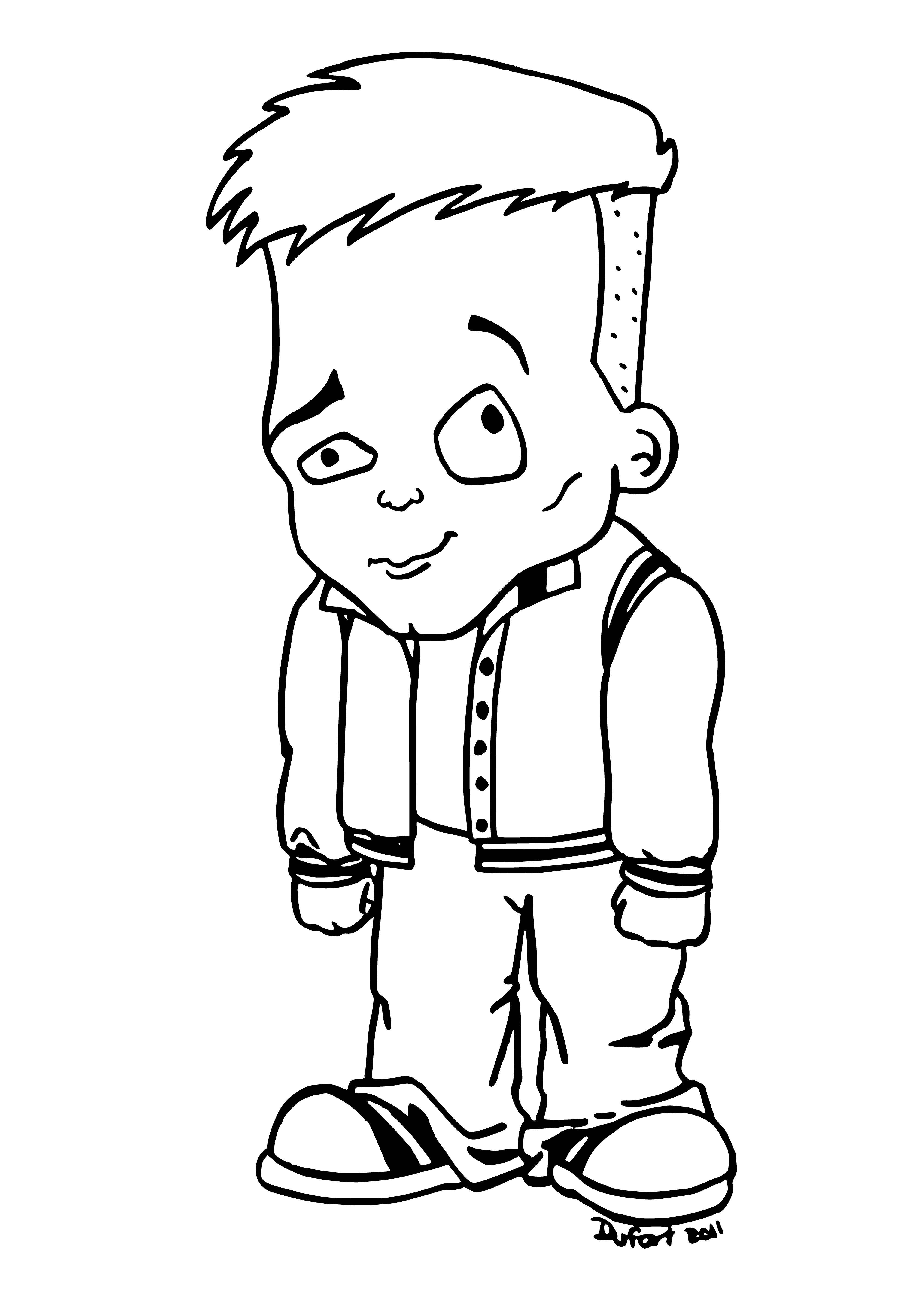 Slow Mo. coloring page