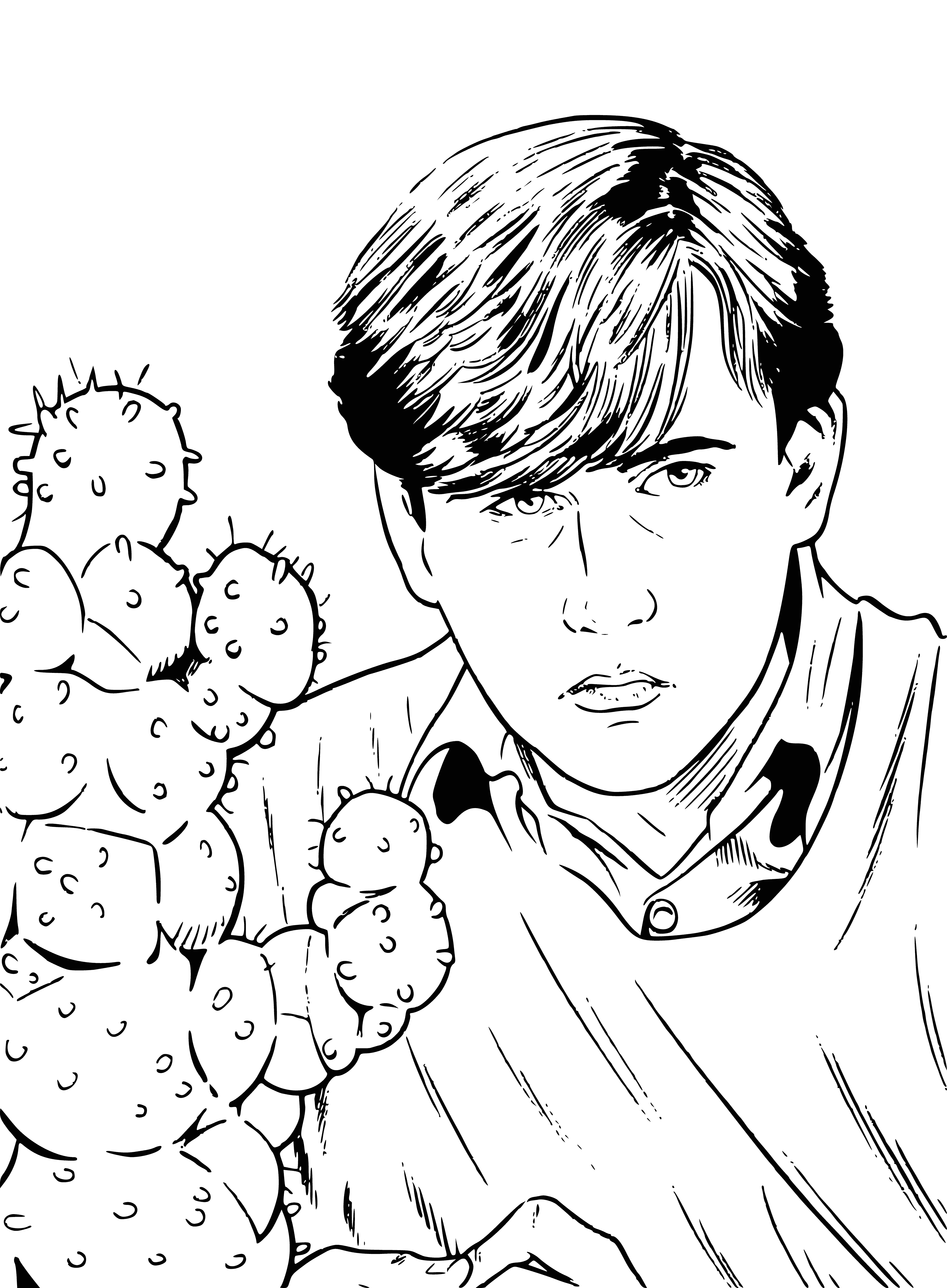 Neville Longbottom coloring page