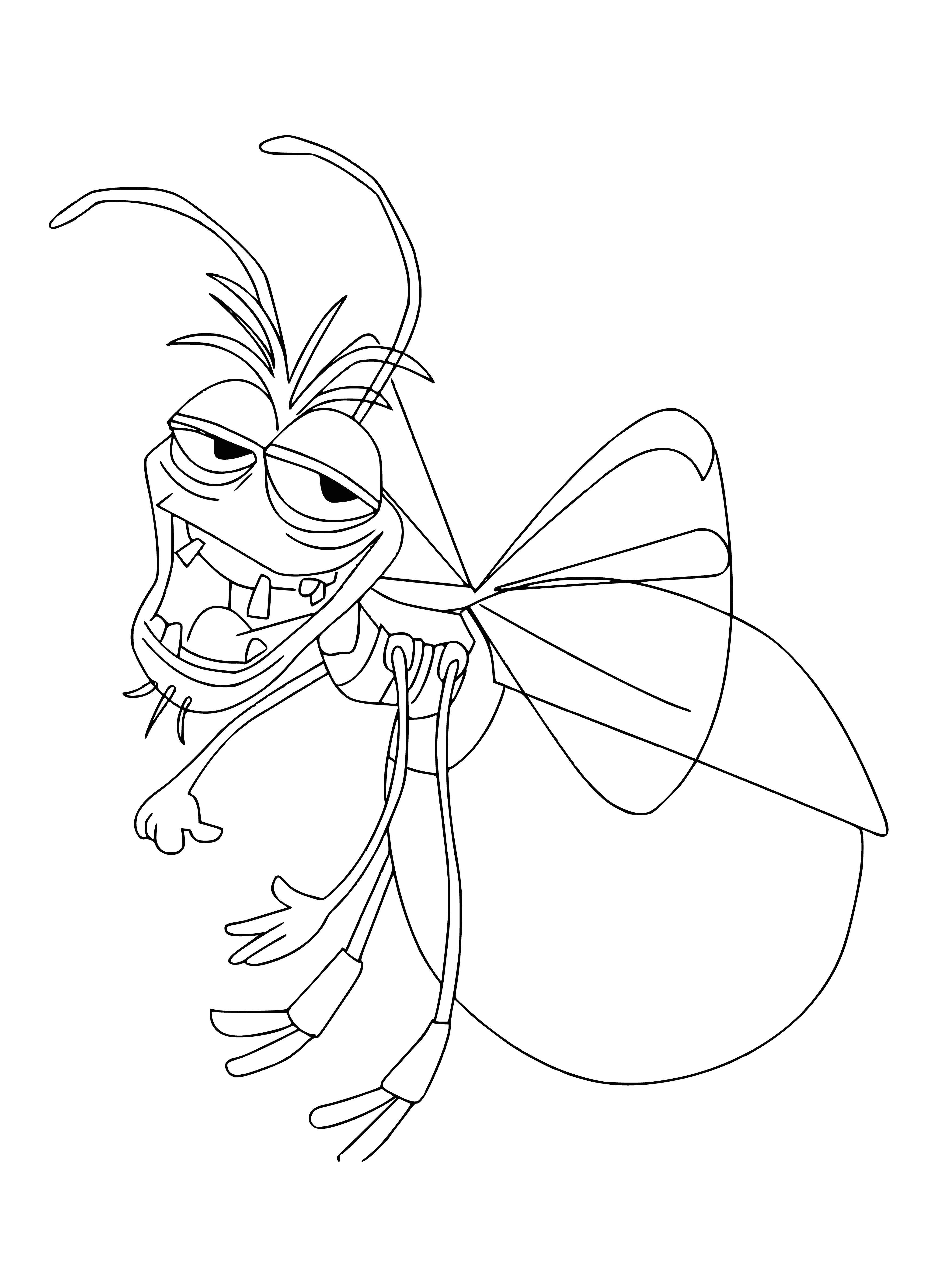 Firefly Ray coloring page