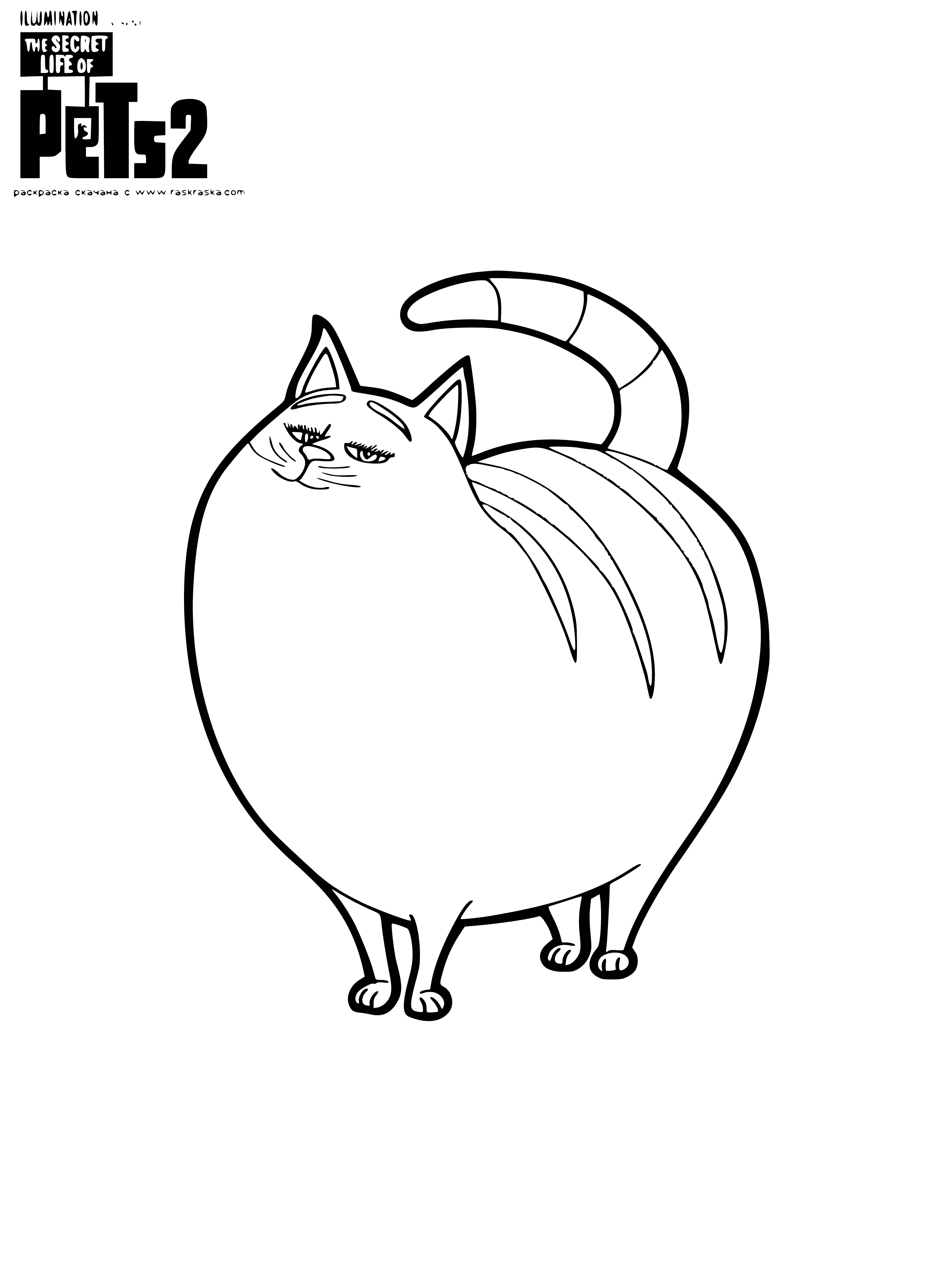 Chloe coloring page