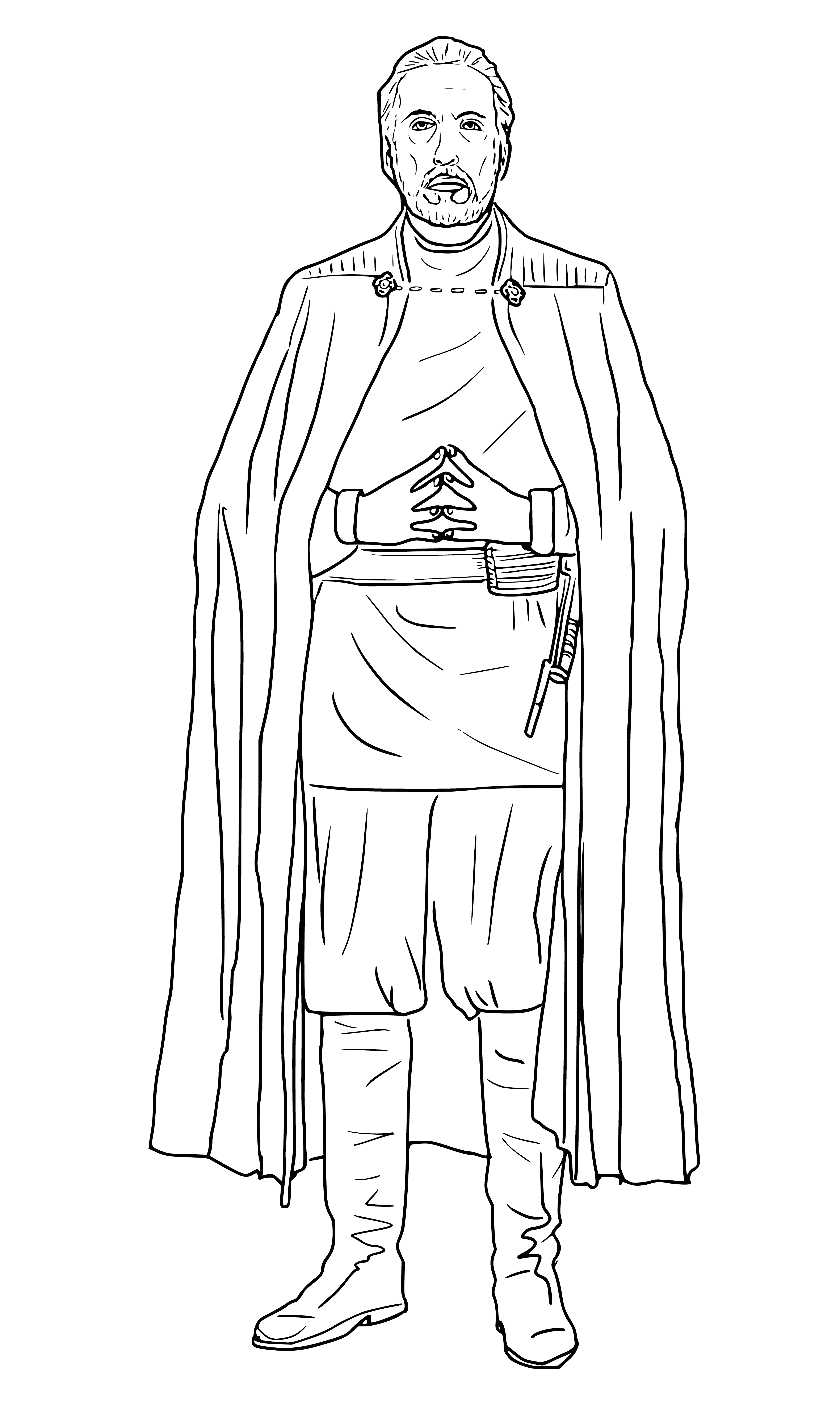 Count Duku coloring page